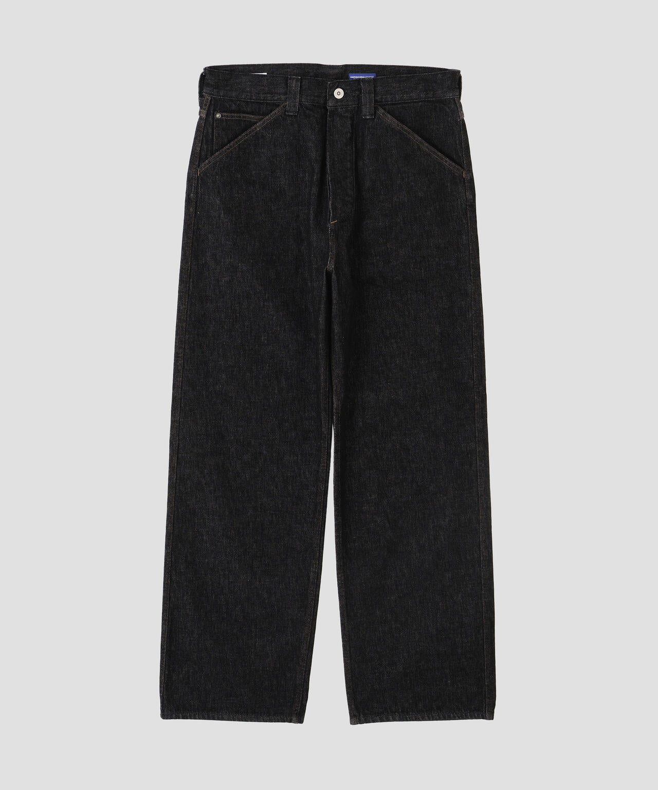 CANTON BLACK DENIM TROUSERS | MARGARET HOWELL（マーガレット