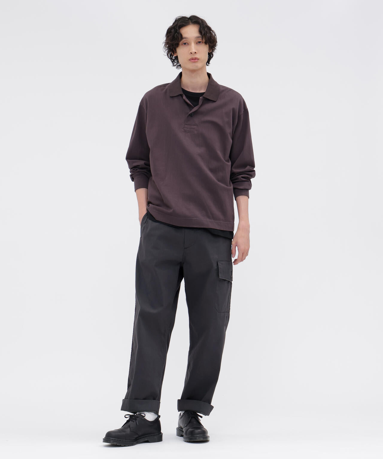 UTILITY COTTON NYLON TWILL TROUSERS