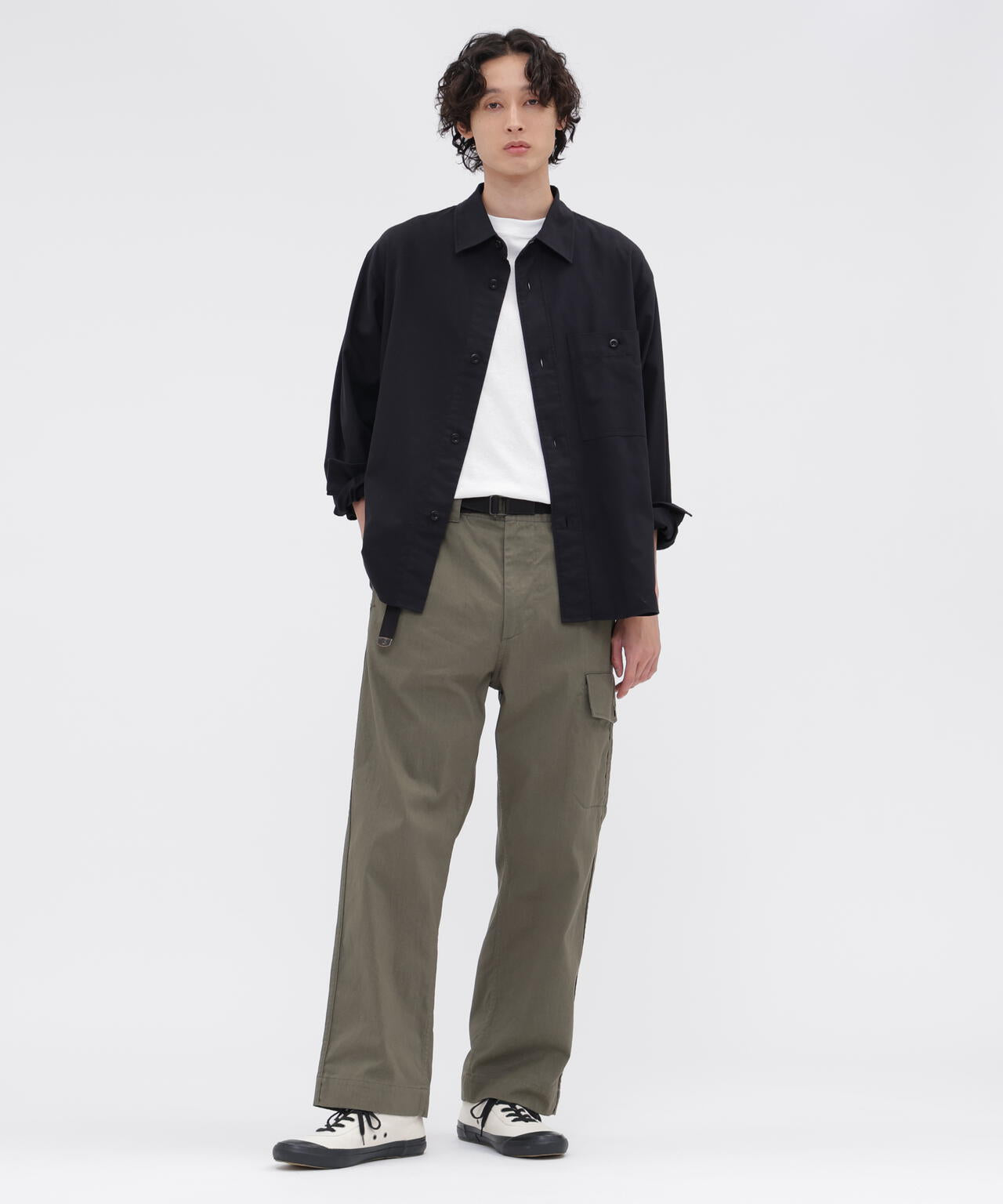 UTILITY COTTON NYLON TWILL TROUSERS