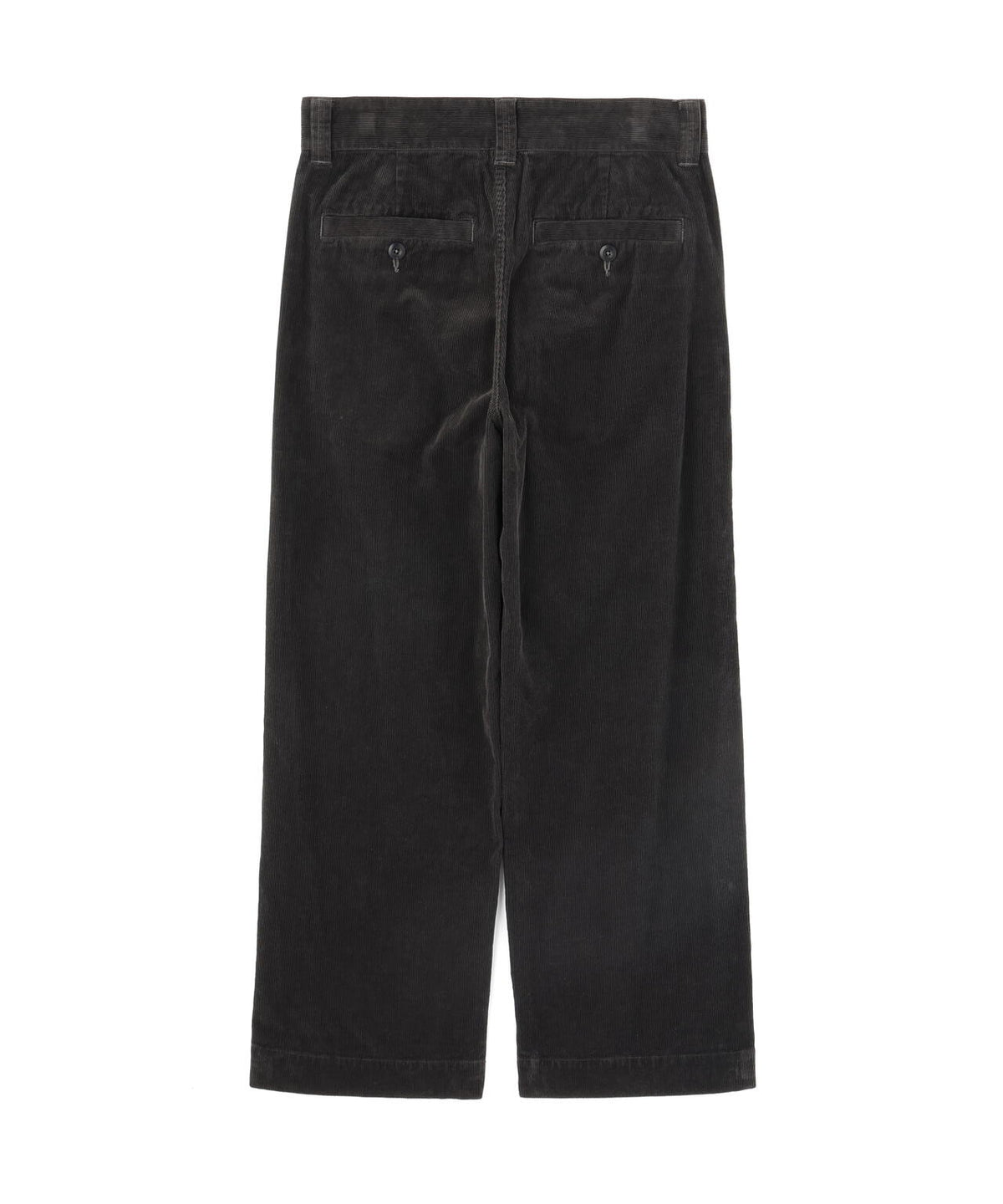 DRY COTTON NEEDLECORD TROUSERS