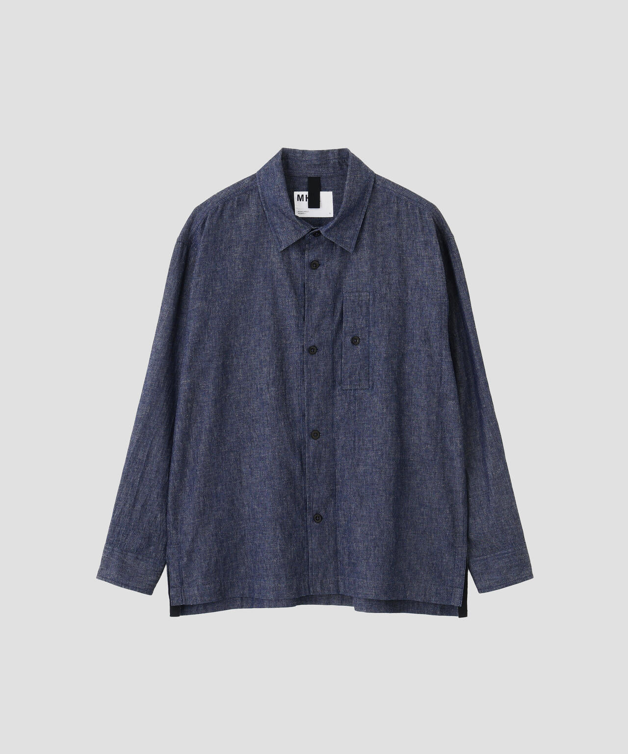 COTTON LINEN DENIM SHIRT | MARGARET HOWELL（マーガレット・ハウエル