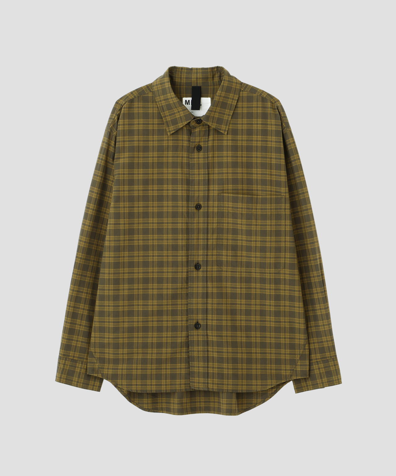 TONAL COTTON CHECK SHIRT | MARGARET HOWELL（マーガレット・ハウエル