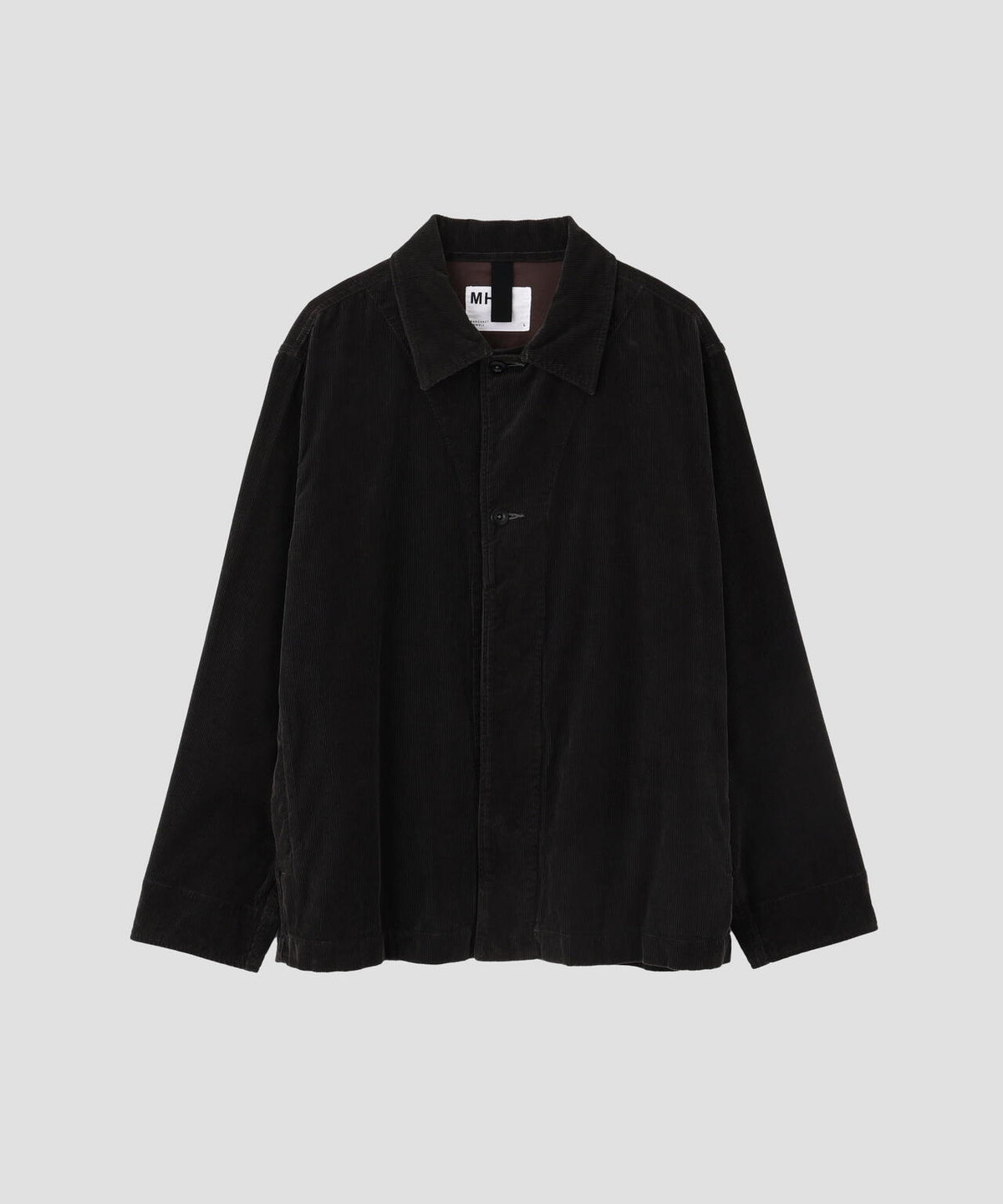 DRY COTTON NEEDLECORD SHIRT