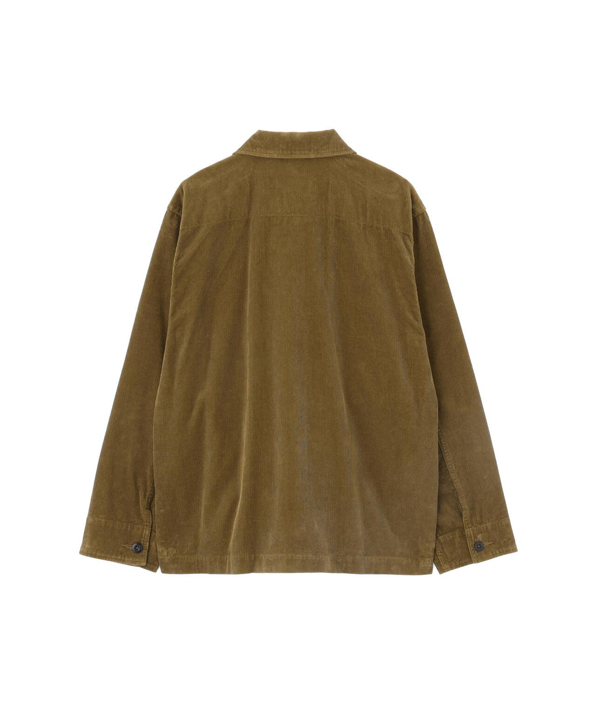 DRY COTTON NEEDLECORD SHIRT