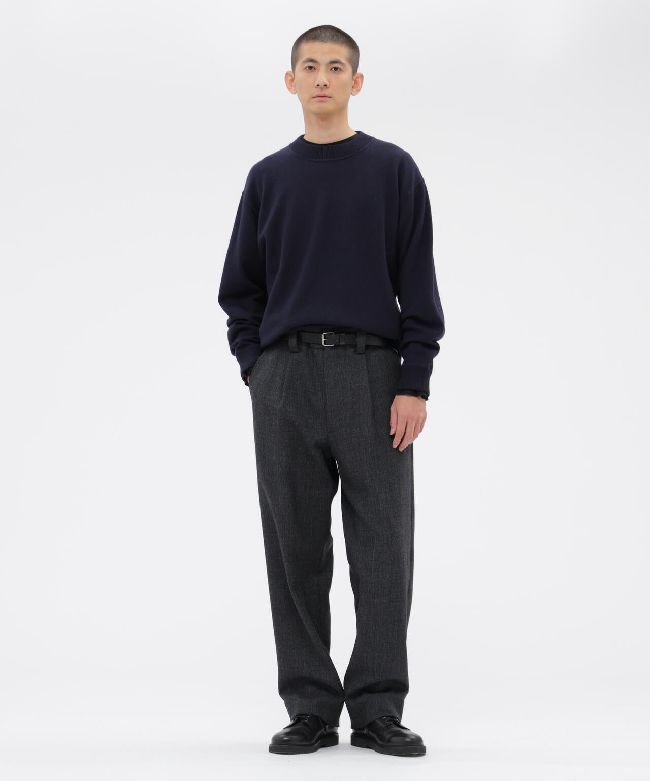 FELTED ROUGH WOOL KNITWEAR | MARGARET HOWELL（マーガレット