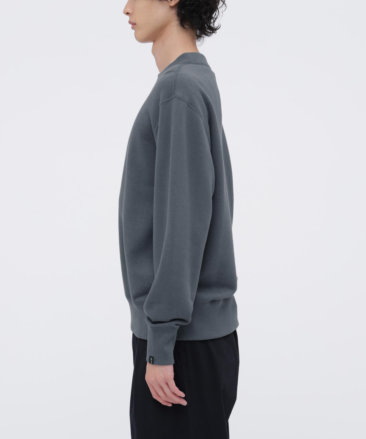 LIGHT LOOPBACK COTTON CREW NECK | MARGARET HOWELL（マーガレット