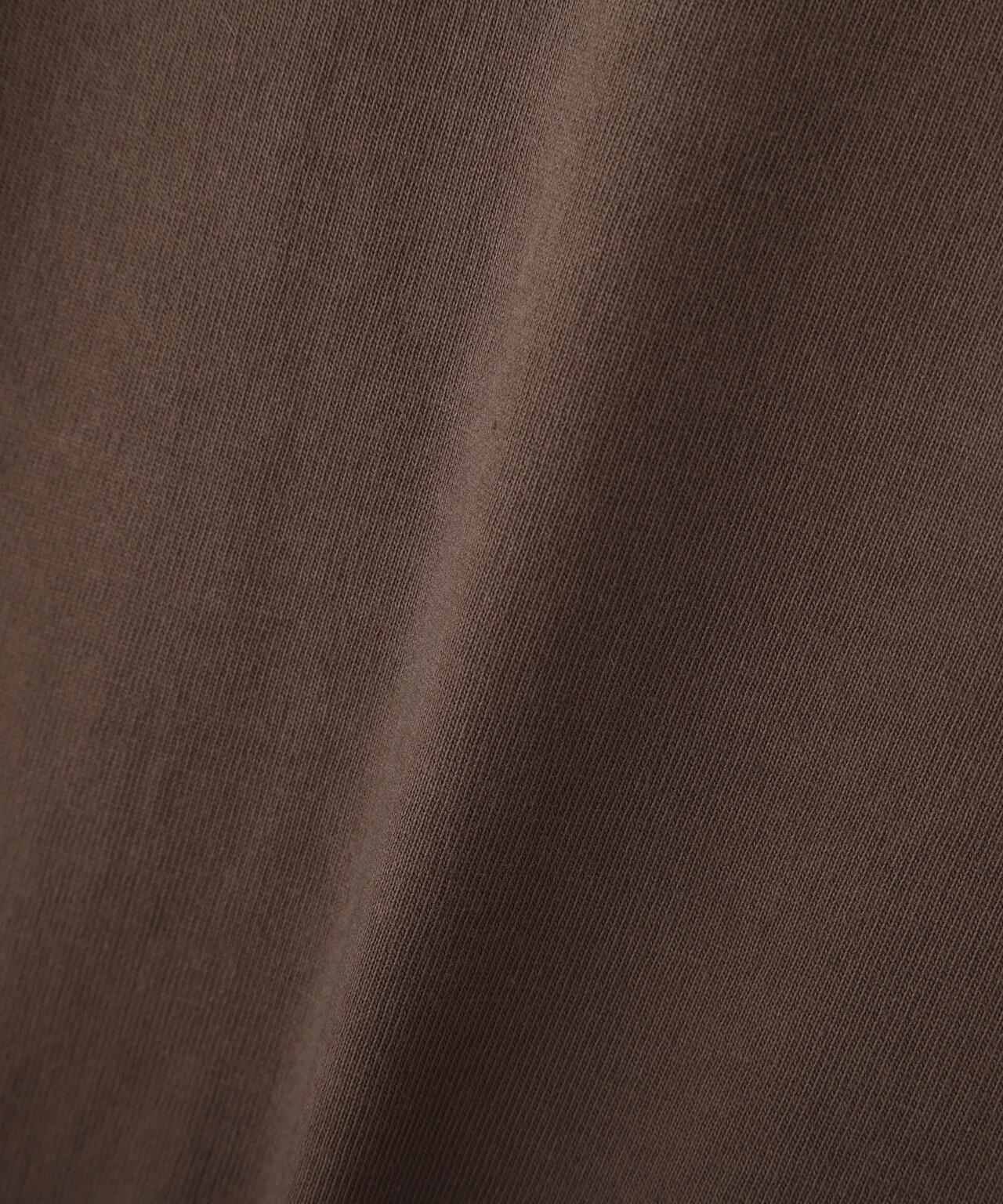 FADED ROUGH COTTON JERSEY TOP