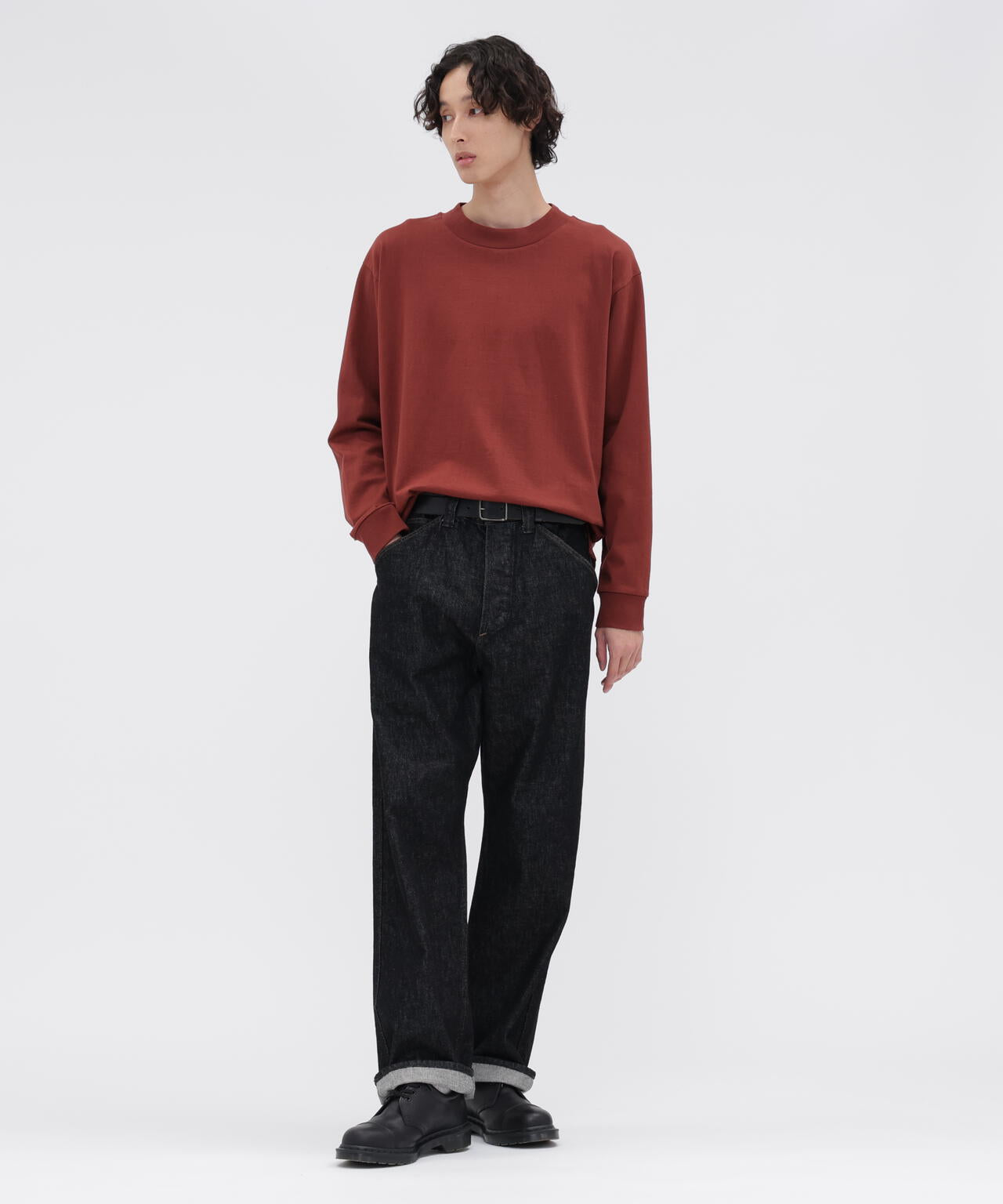 MATTE COTTON JERSEY TOP