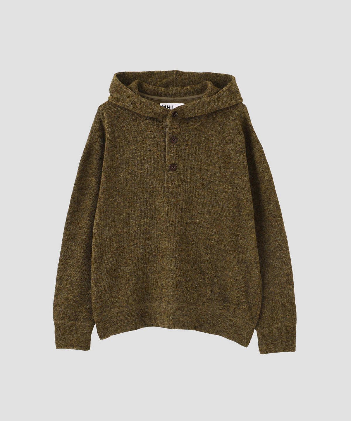 WOOL COTTON JERSEY TOP