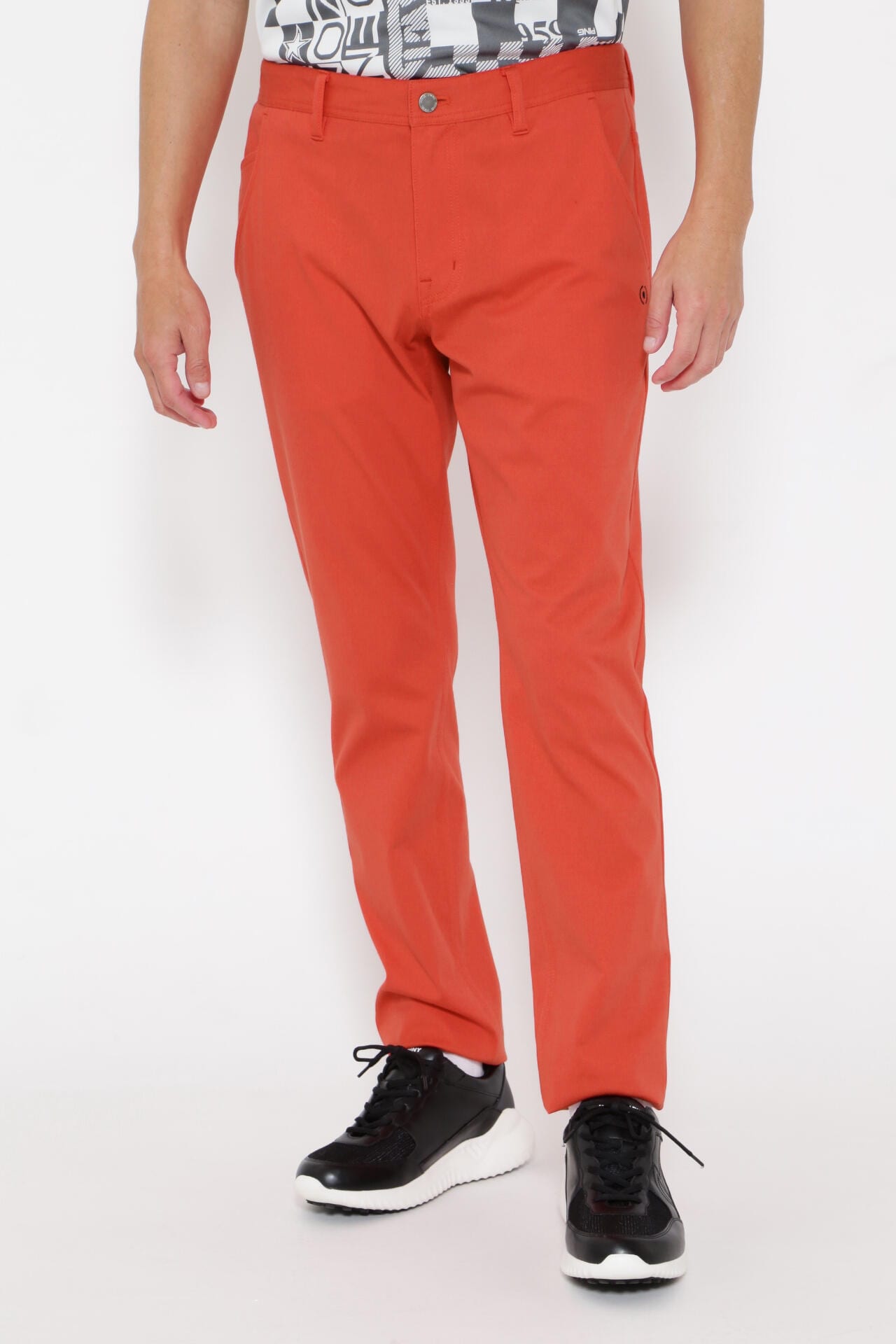 PING APPAREL】ニットツイル ライトテーパード5ポケットストレッチ