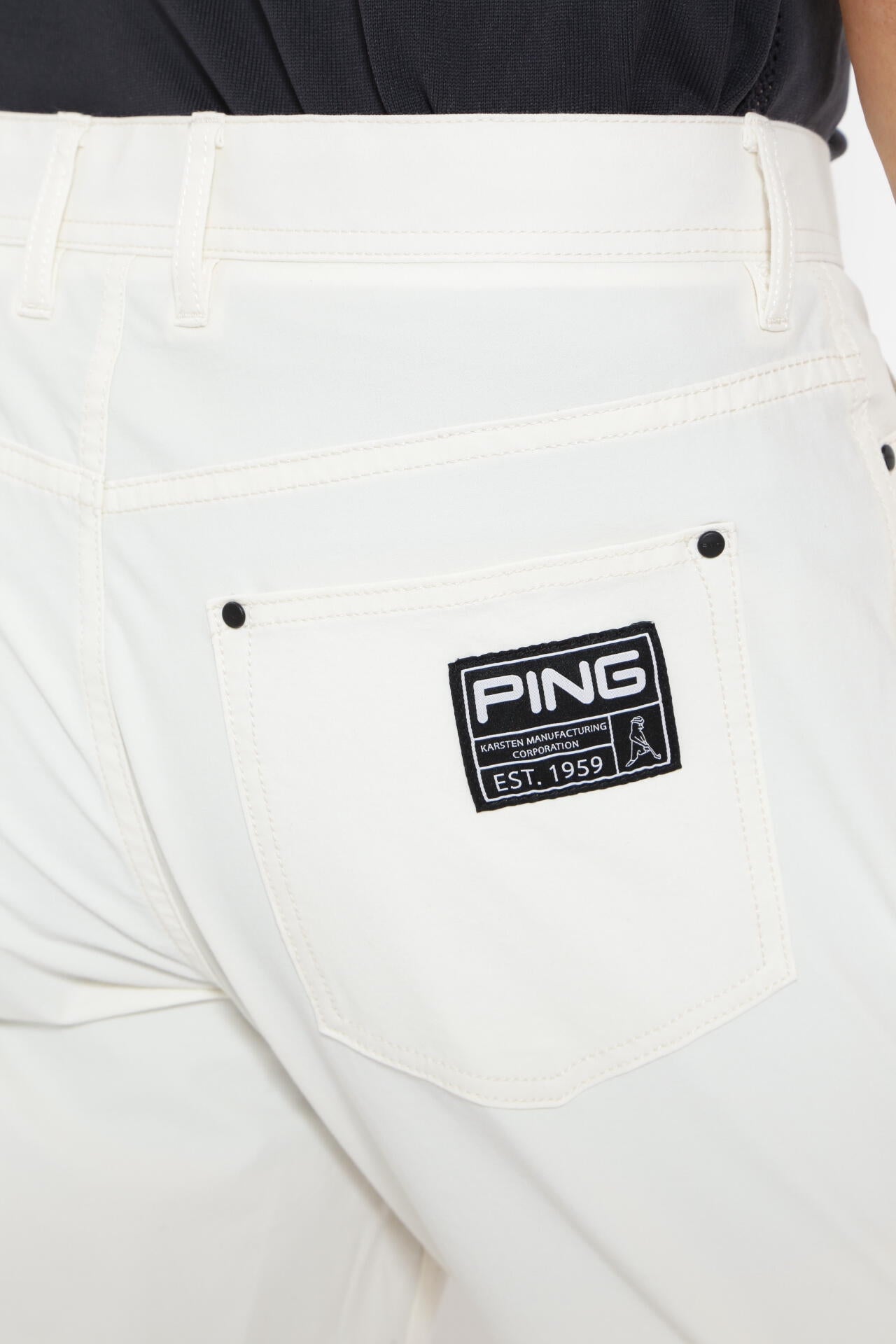 PING APPAREL】エコアーチ テーパードストレッチパンツ ＜GOLD＞ (MENS