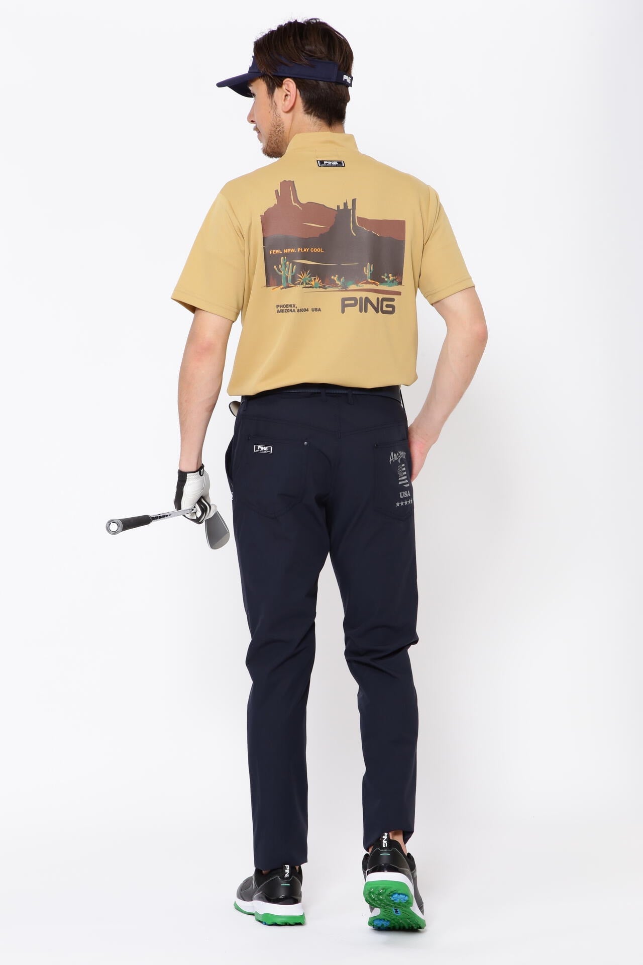 PING APPAREL】4WAYストレッチテーパードパンツ ＜NATIVE＞ (MENS