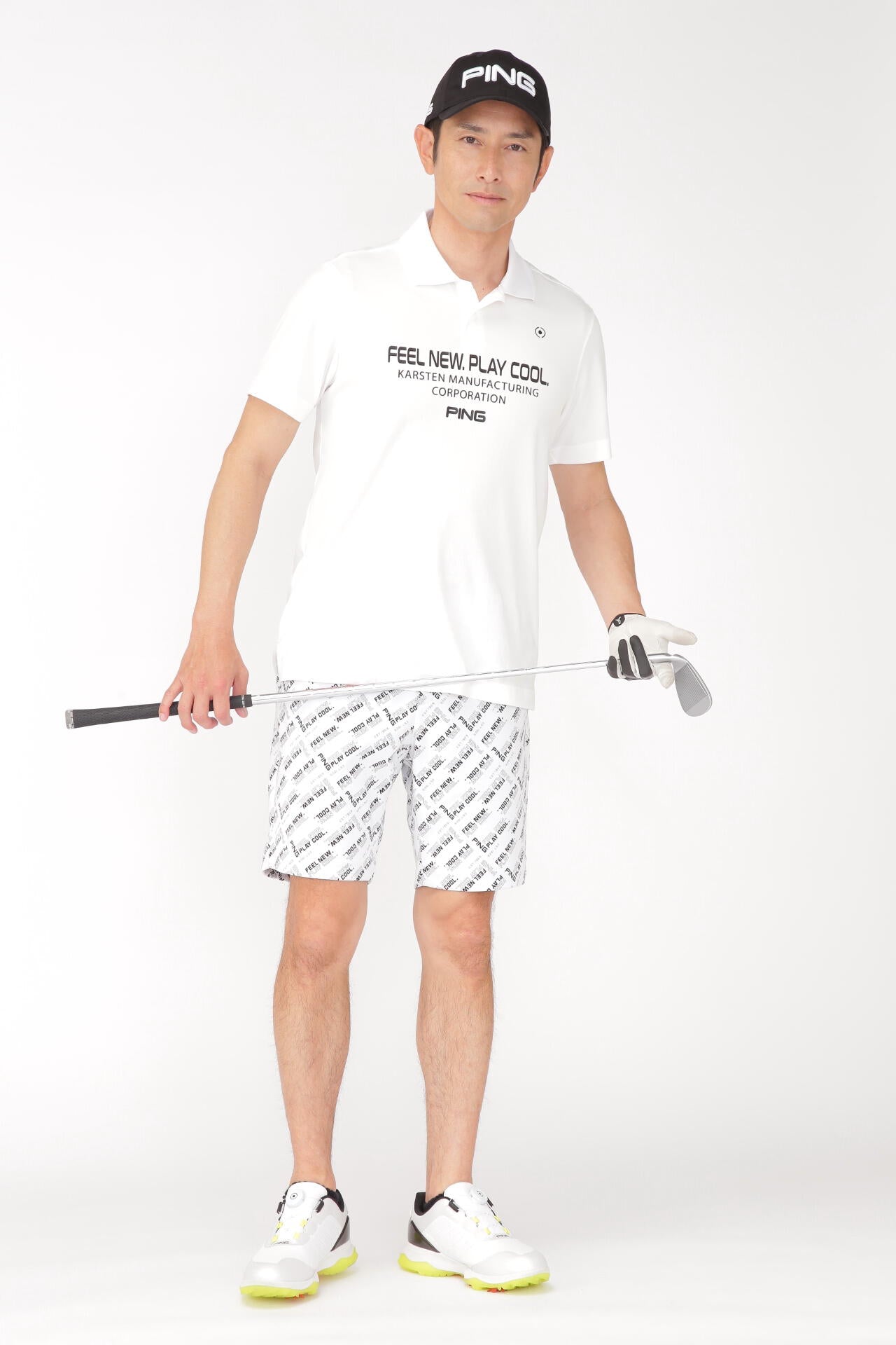 【PING APPAREL】サライテック トリコット半袖ポロシャツ ＜PERFORMANCE＞ (MENS)