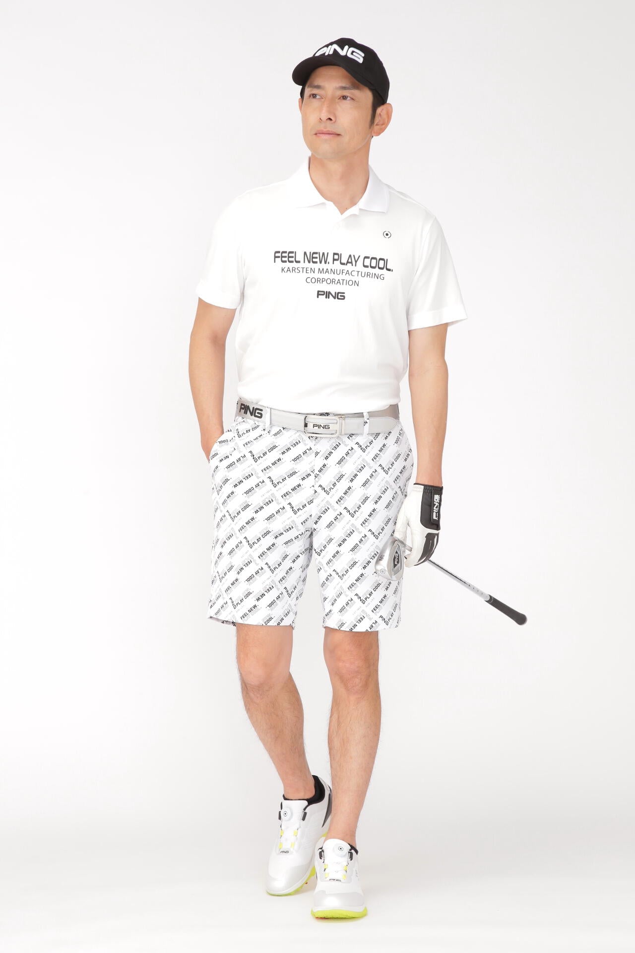 【PING APPAREL】サライテック トリコット半袖ポロシャツ ＜PERFORMANCE＞ (MENS)