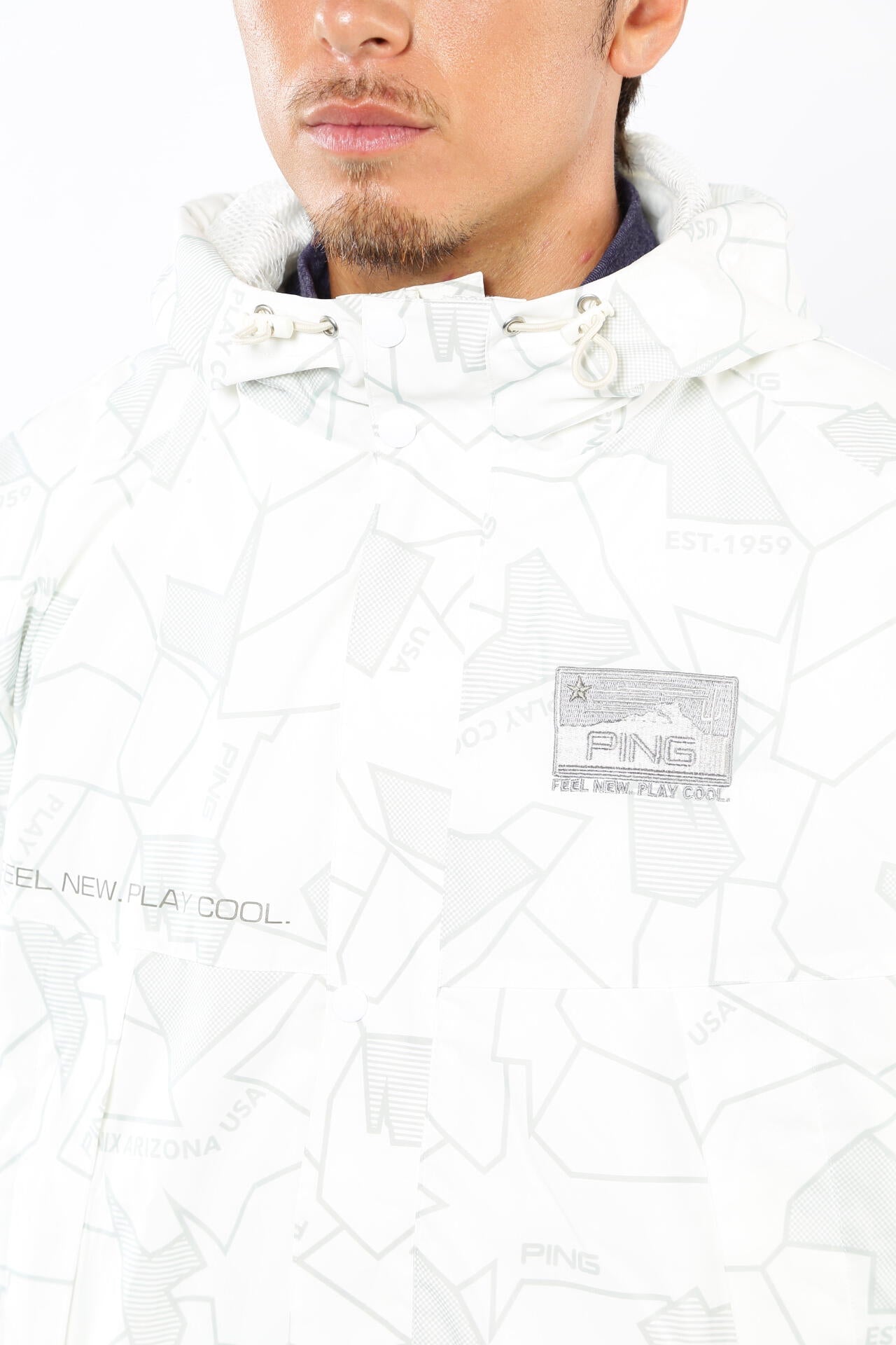 【PING APPAREL】3WAY フーディブルゾン ＜NATIVE＞ (MENS)