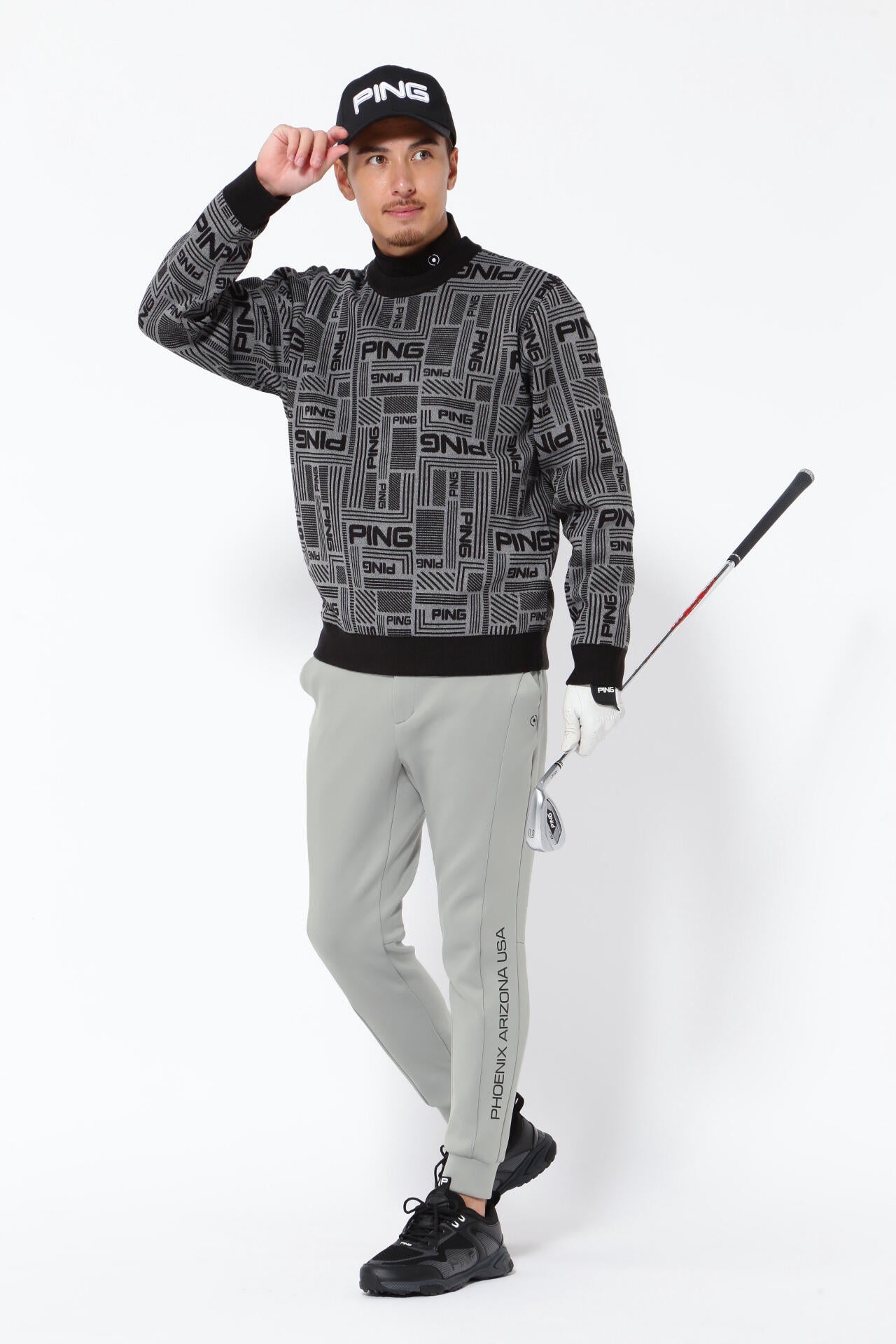 PING APPAREL】4WAYストレッチ ジョガーパンツ ＜PERFORMANCE＞ (MENS