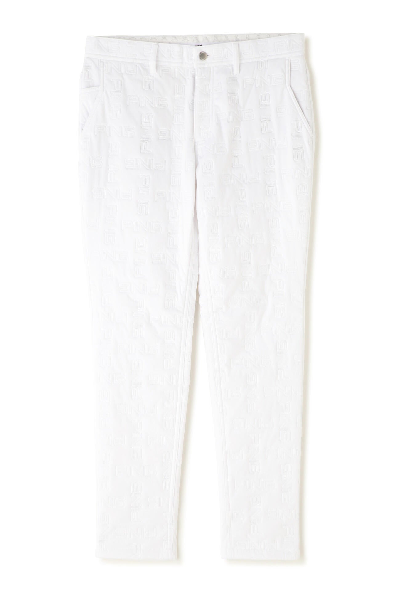 PING APPAREL】PINGモノグラム柄ソニックキルト防風撥水中綿5ポケット