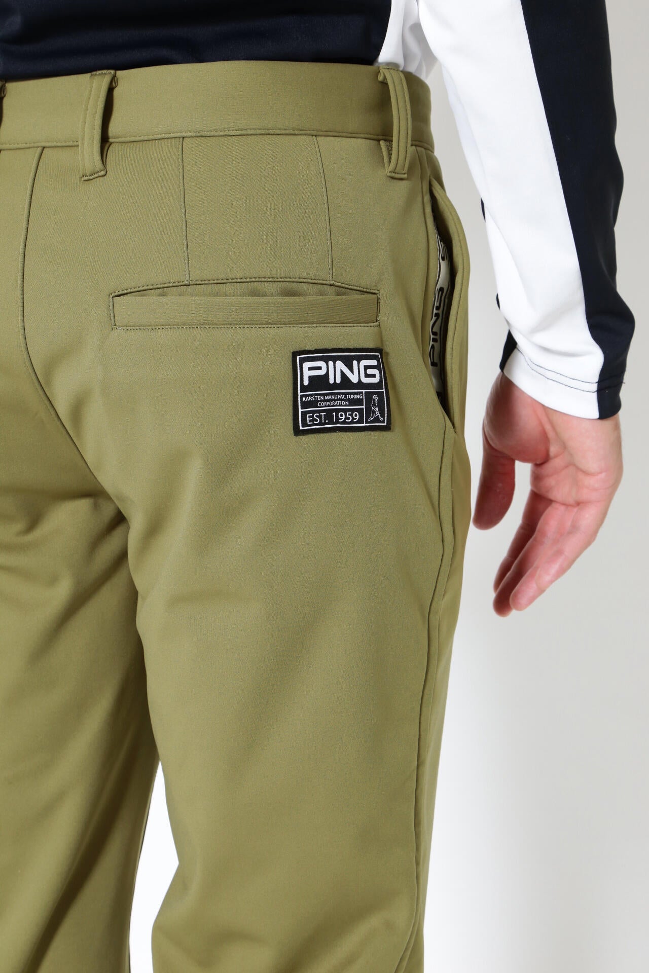 【PING APPAREL】全方向ストレッチボンディング 5ポケットパンツ ＜GOLD＞ (MENS)