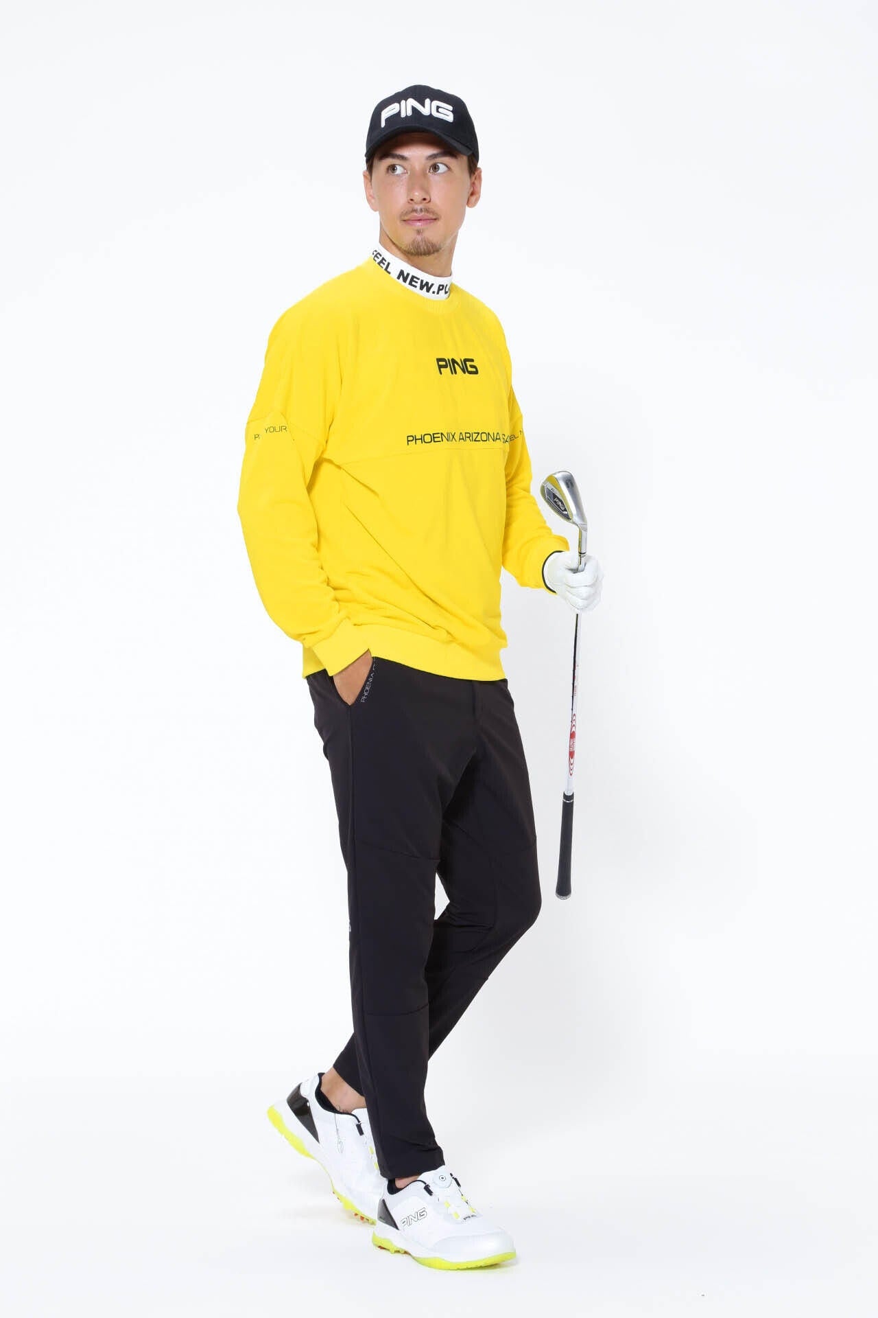【PING APPAREL】4WAYストレッチナイロン撥水テーパードパンツ ＜PERFORMANCE＞ (MENS)