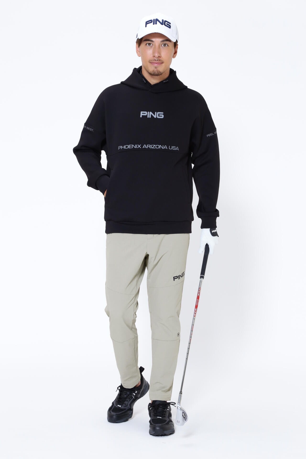 【PING APPAREL】4WAYストレッチナイロン撥水テーパードパンツ ＜PERFORMANCE＞ (MENS)