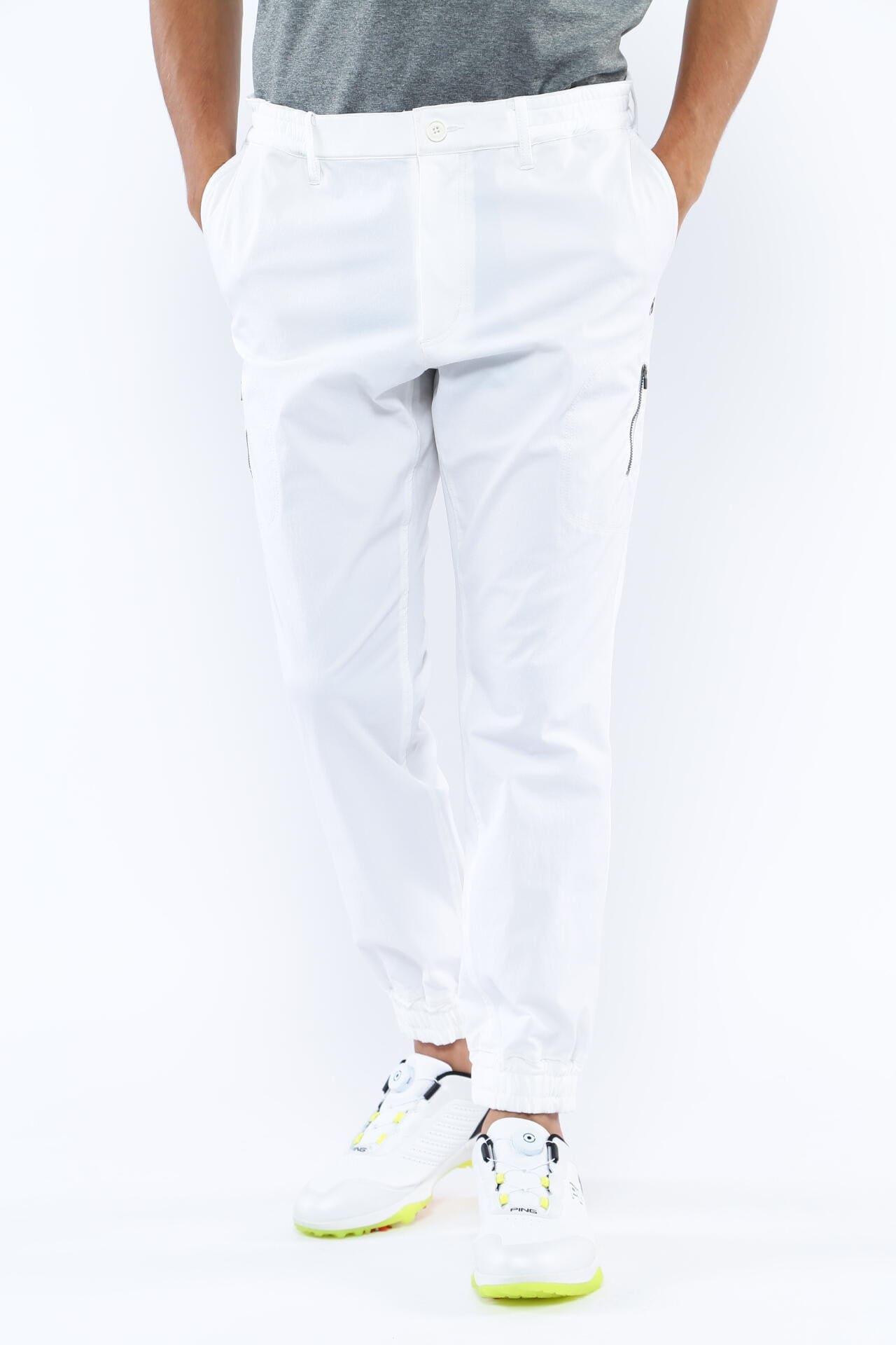 PING APPAREL】4WAYストレッチ撥水コーデュラナイロン6ポケット