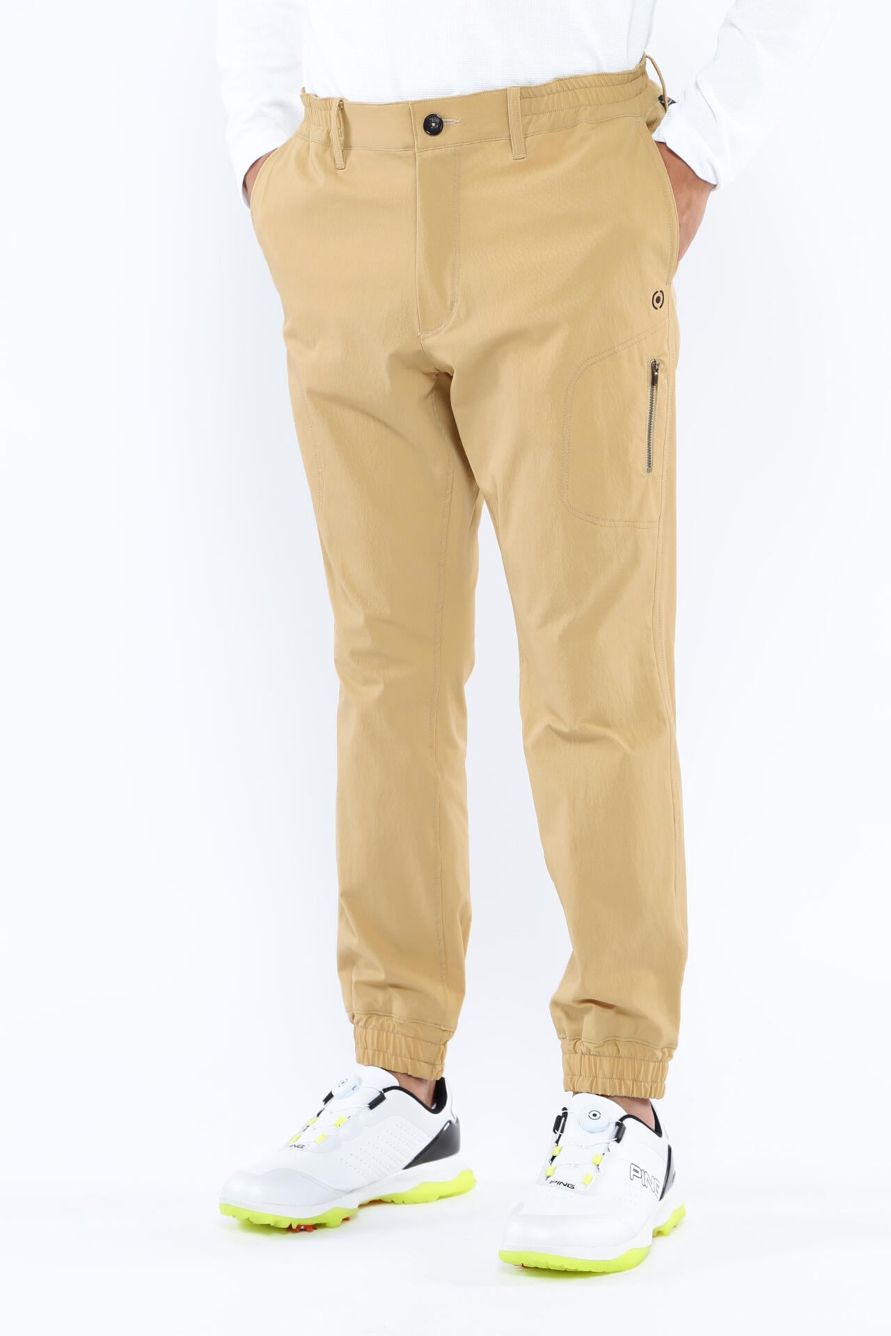 PING APPAREL】4WAYストレッチ撥水コーデュラナイロン6ポケット