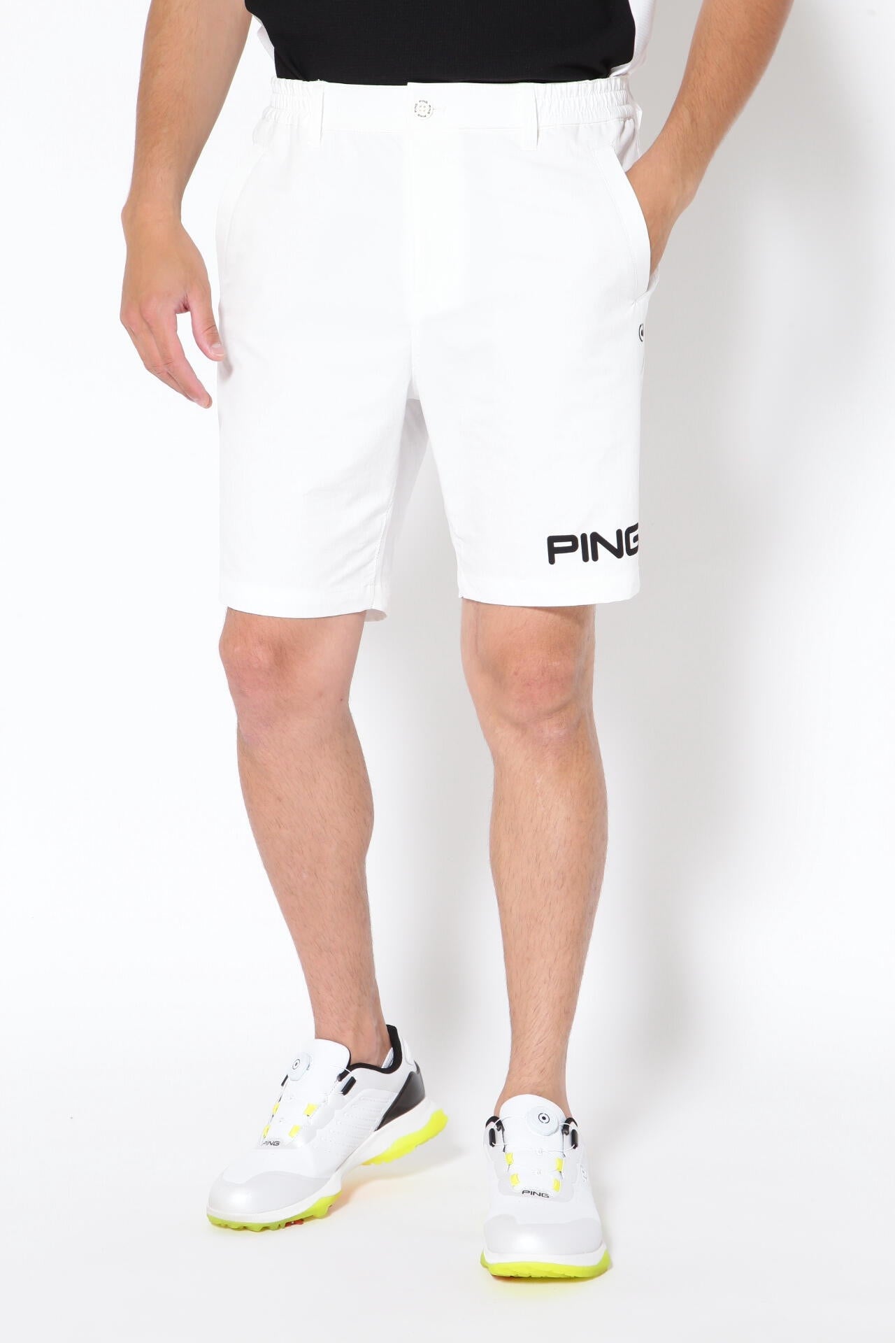 新品未使用　PING ドライミックス　ポロシャツ　ショートパンツ　セットアップ joker（ジョーカー） セットアップ メンズ ポロシャツ ハーフパンツ
