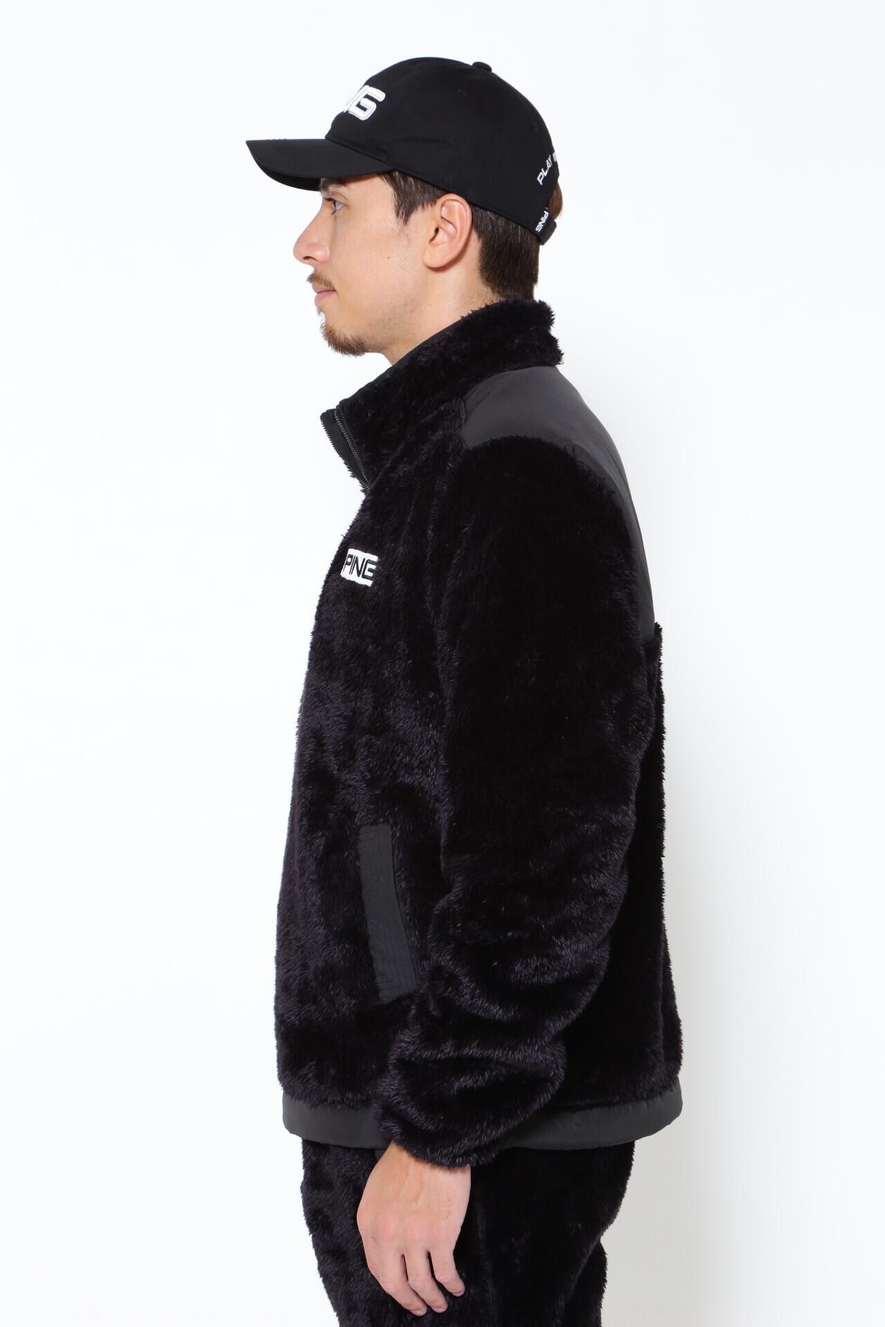 PING APPAREL】ボアフリースハーフジッププルオーバー ＜PERFORMANCE