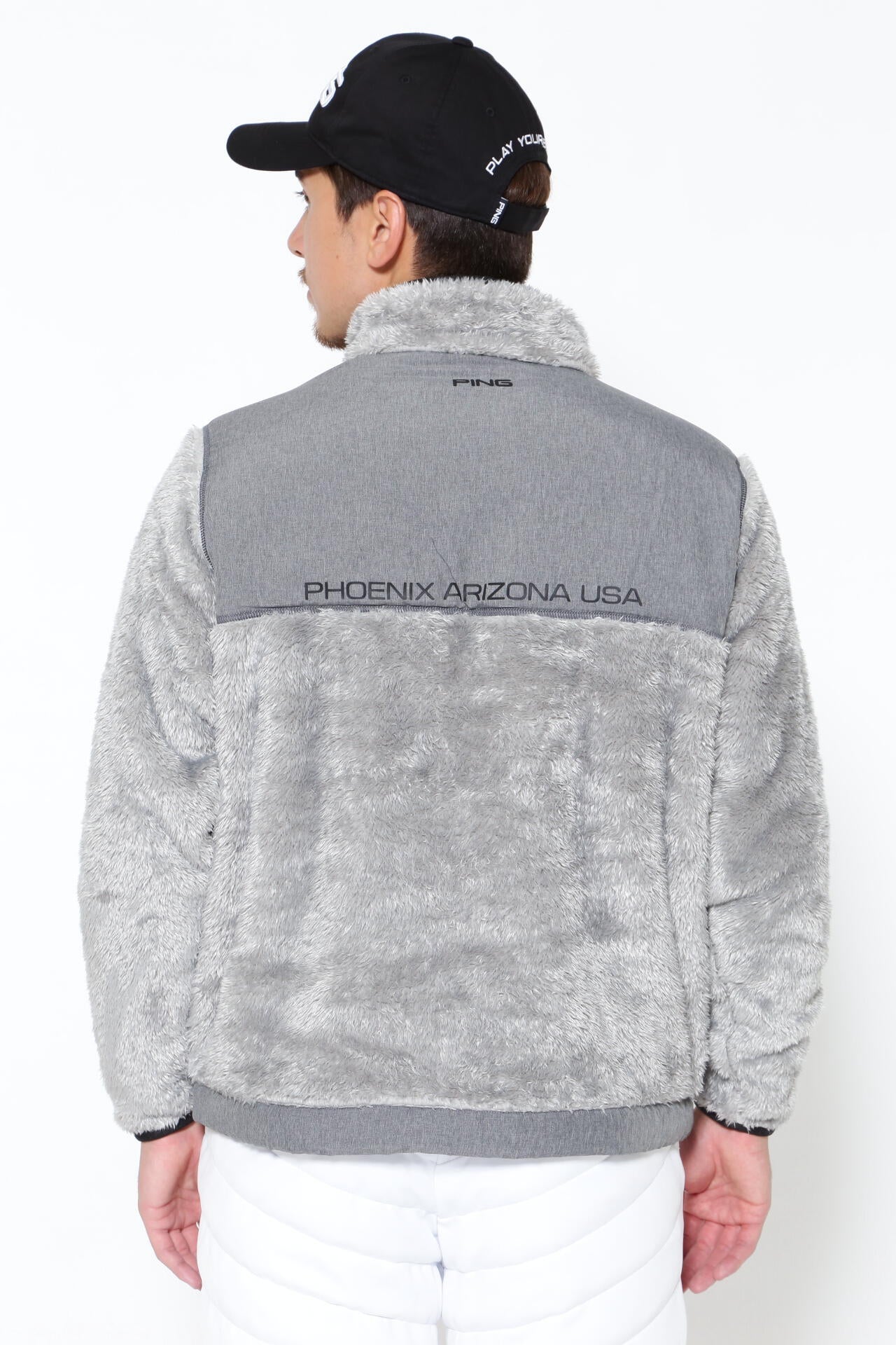 PING APPAREL】ボアフリースハーフジッププルオーバー ＜PERFORMANCE