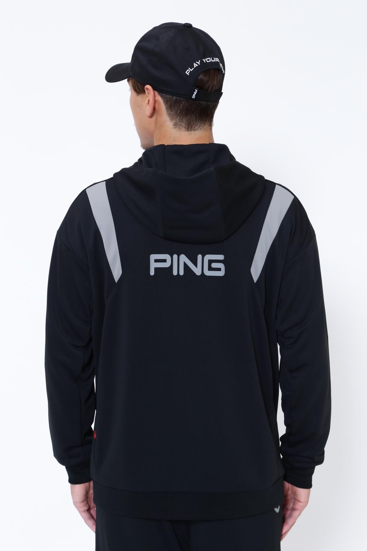 PING APPAREL】アドエルム コンパクトニット フルジップフーディー