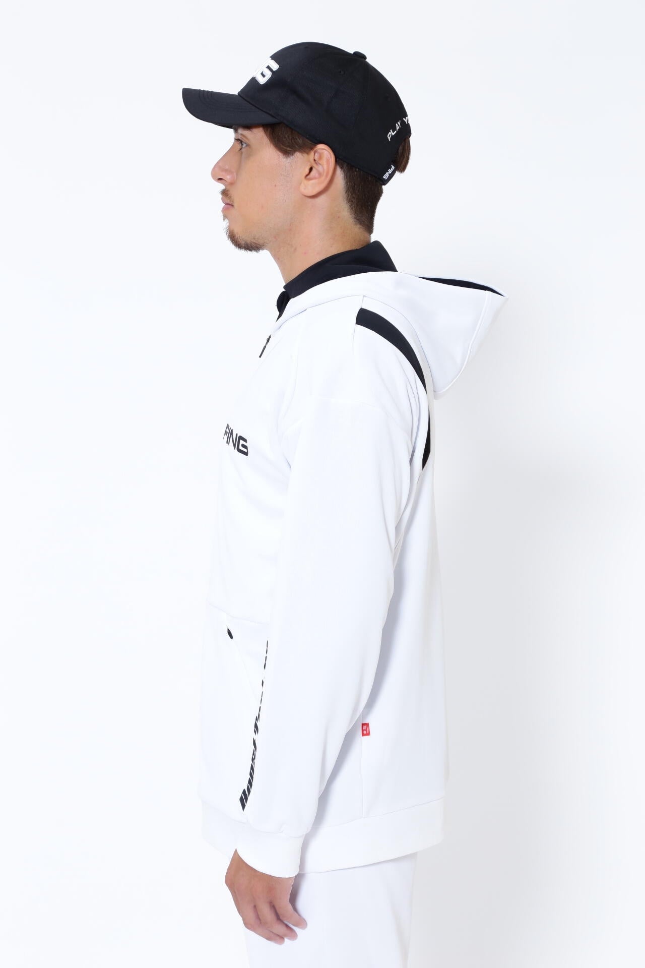 PING APPAREL】アドエルム コンパクトニット フルジップフーディー