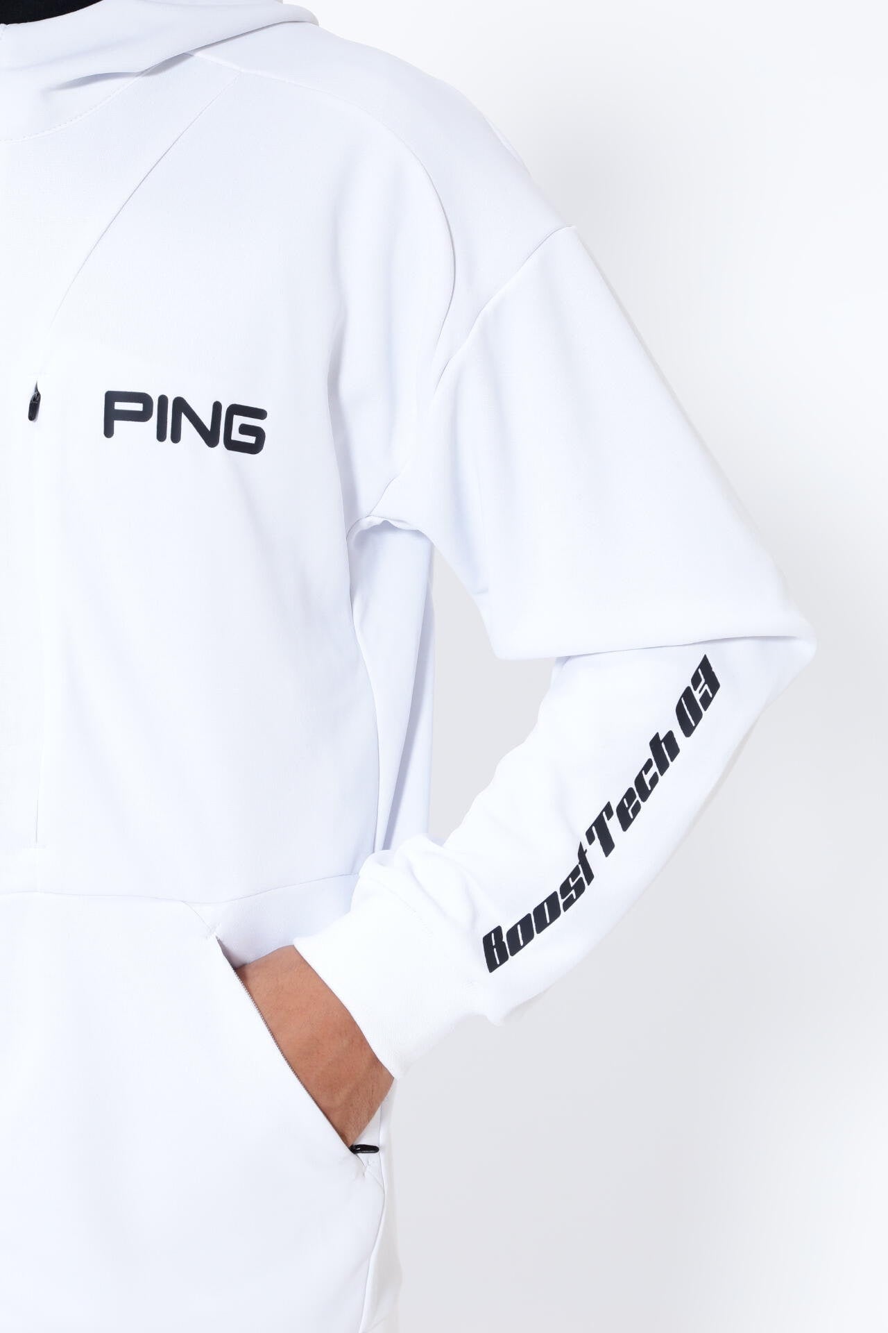 PING APPAREL】アドエルム コンパクトニット フルジップフーディー