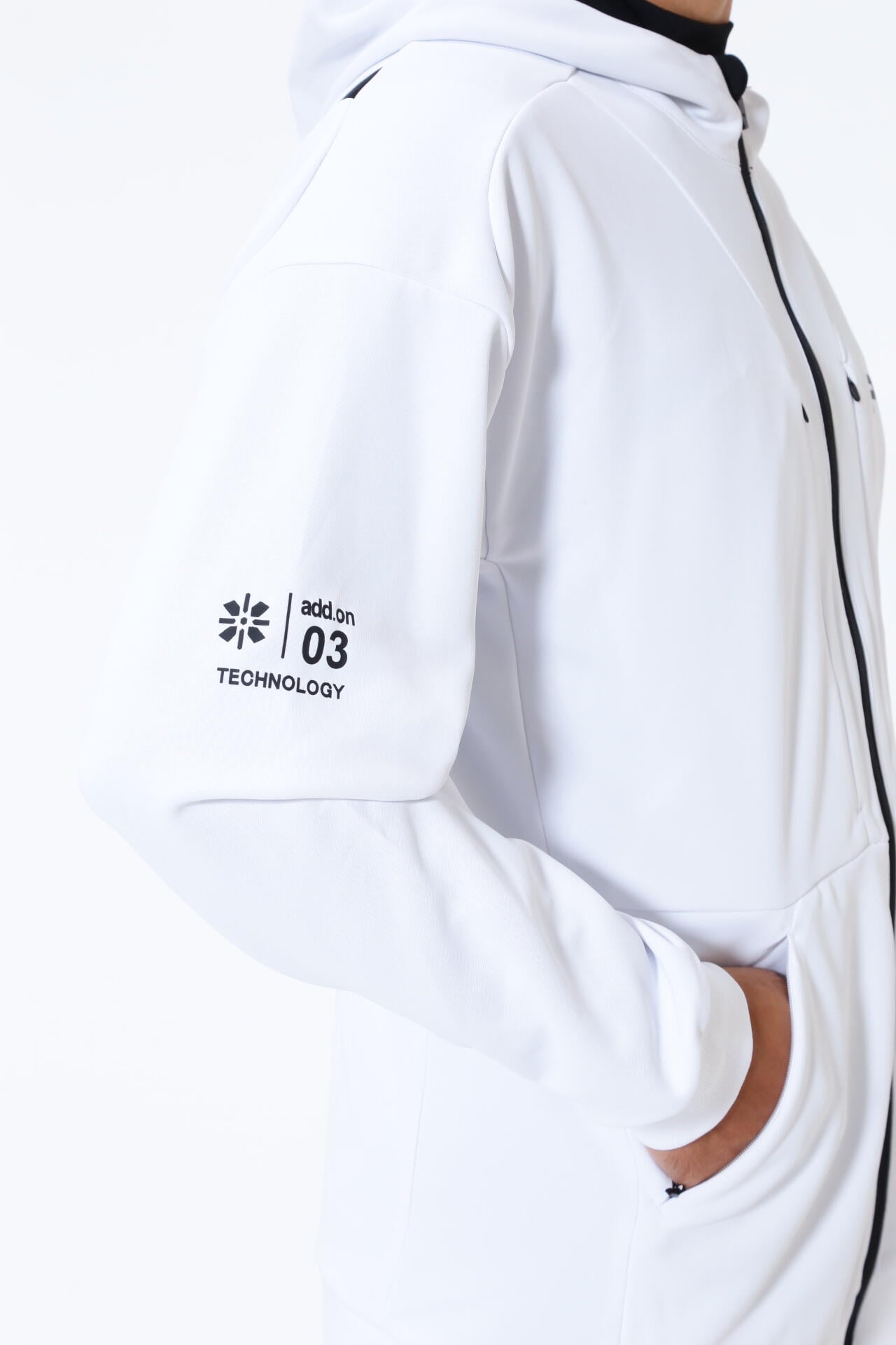 PING APPAREL】アドエルム コンパクトニット フルジップフーディー