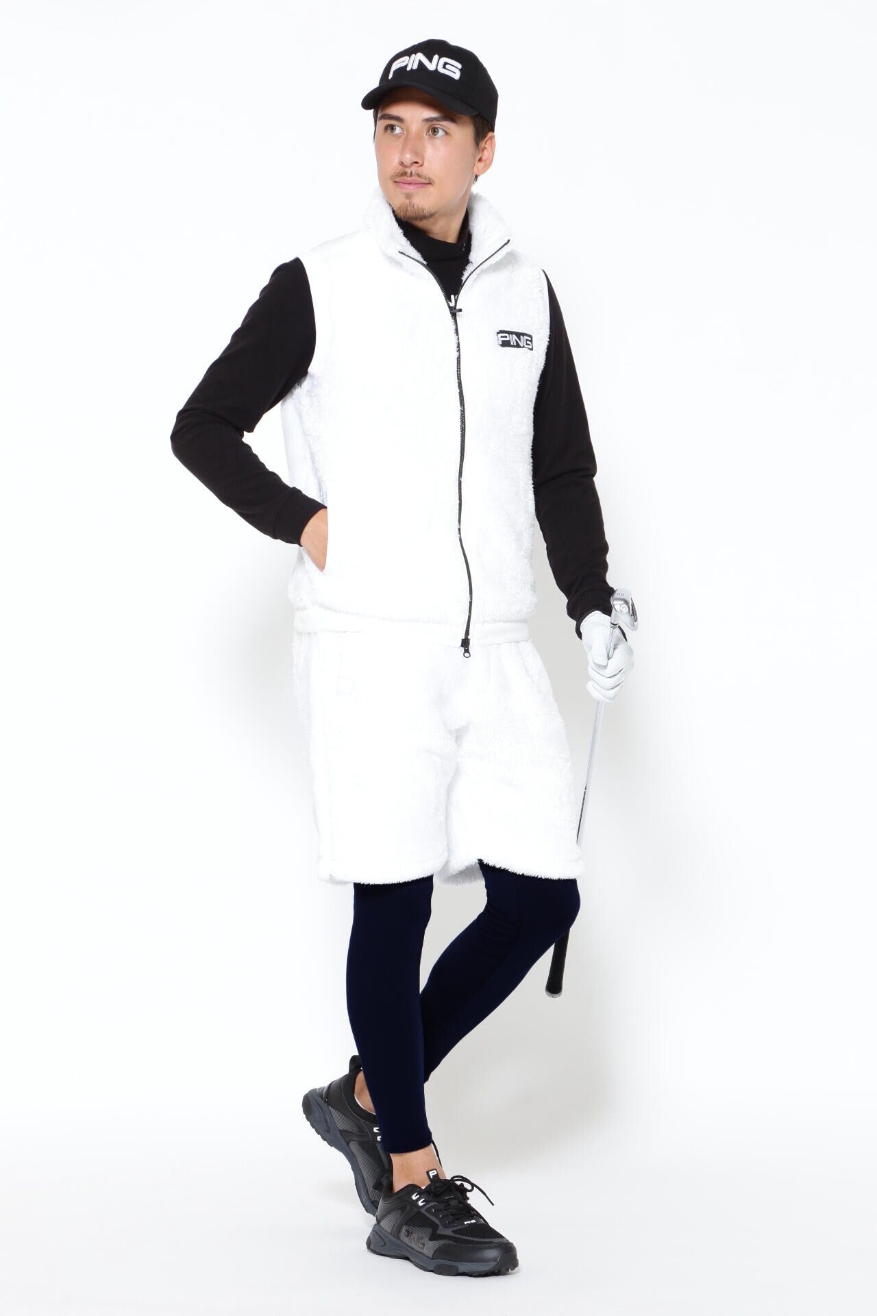 超美品❗️ PING ロフテック中綿フルジップベスト　ブリーフィング　ピン 楽天市場】PING APPAREL ロフテック中綿フルジップベスト ＜GOLD