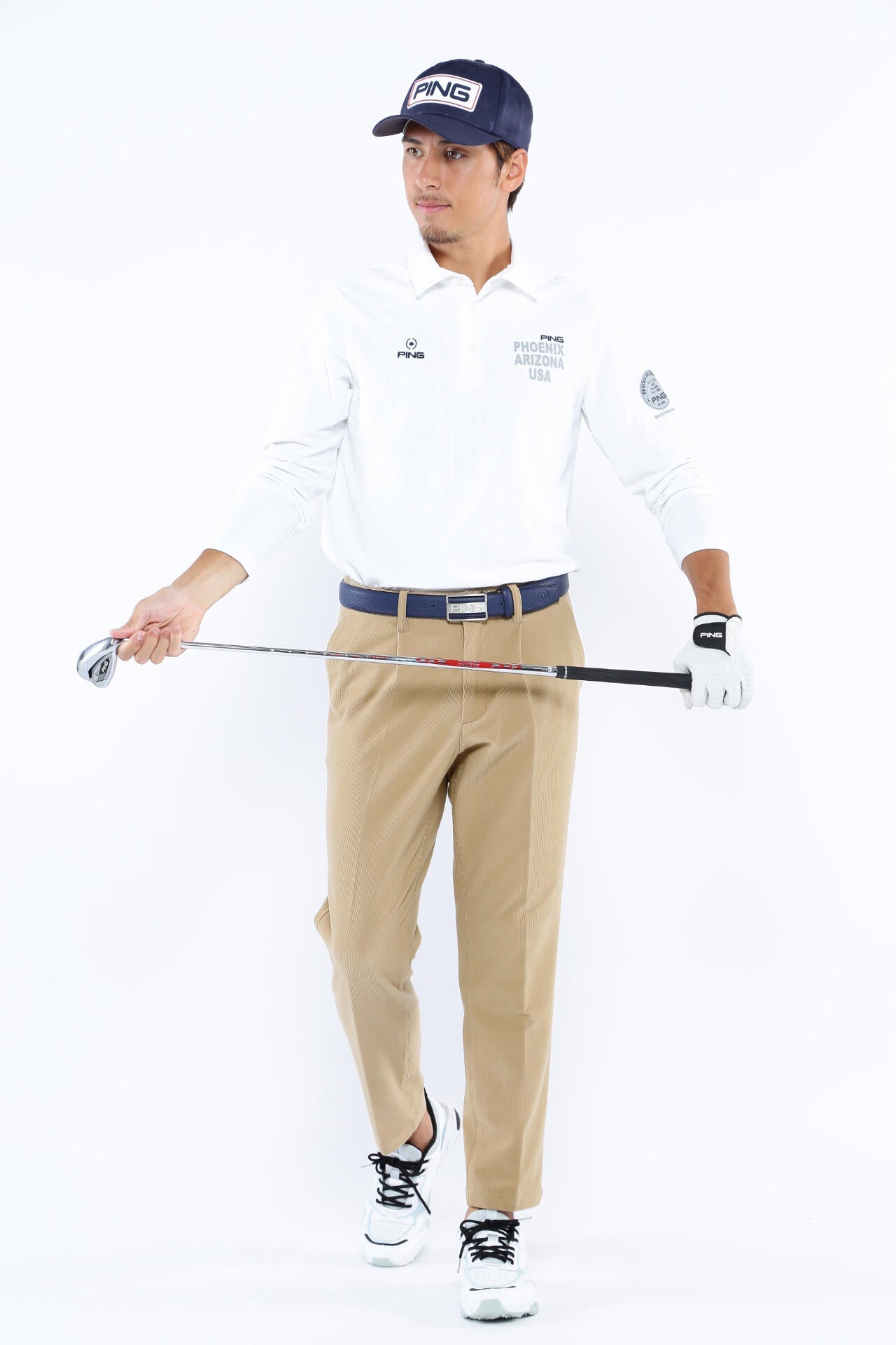 PING APPAREL】長袖ポロシャツ ＜NATIVE＞ (MENS) | PING（ピン