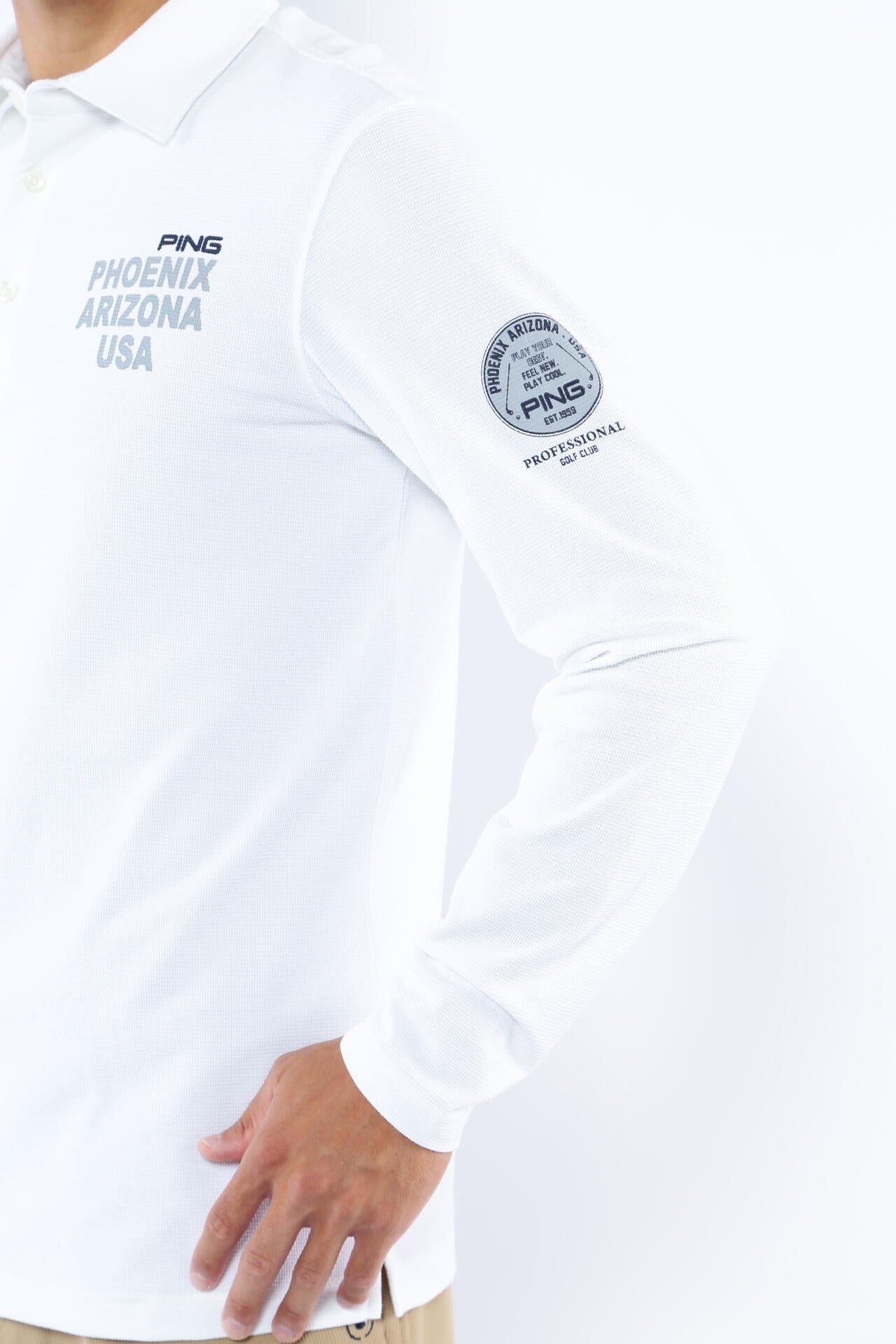 PING APPAREL】長袖ポロシャツ ＜NATIVE＞ (MENS) | PING（ピン