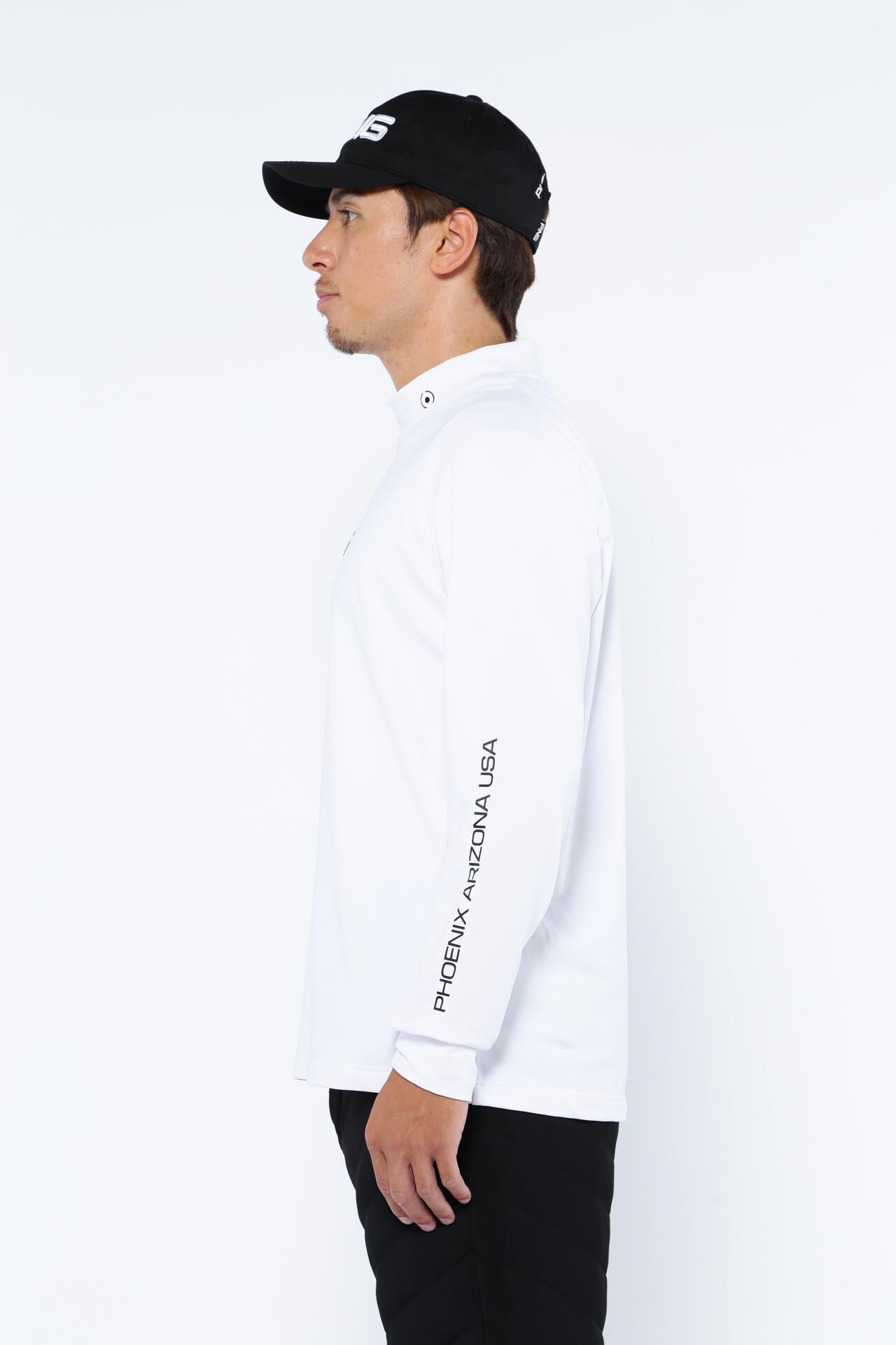 【PING APPAREL】エアーフレイク長袖ハイネックカットソー ＜PERFORMANCE＞ (MENS)