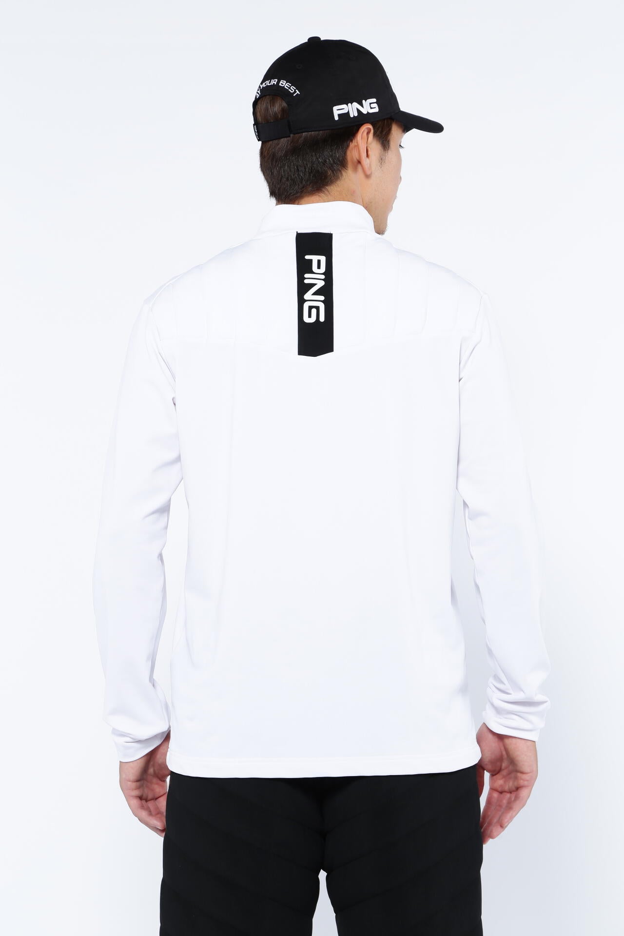 【PING APPAREL】エアーフレイク長袖ハイネックカットソー ＜PERFORMANCE＞ (MENS)