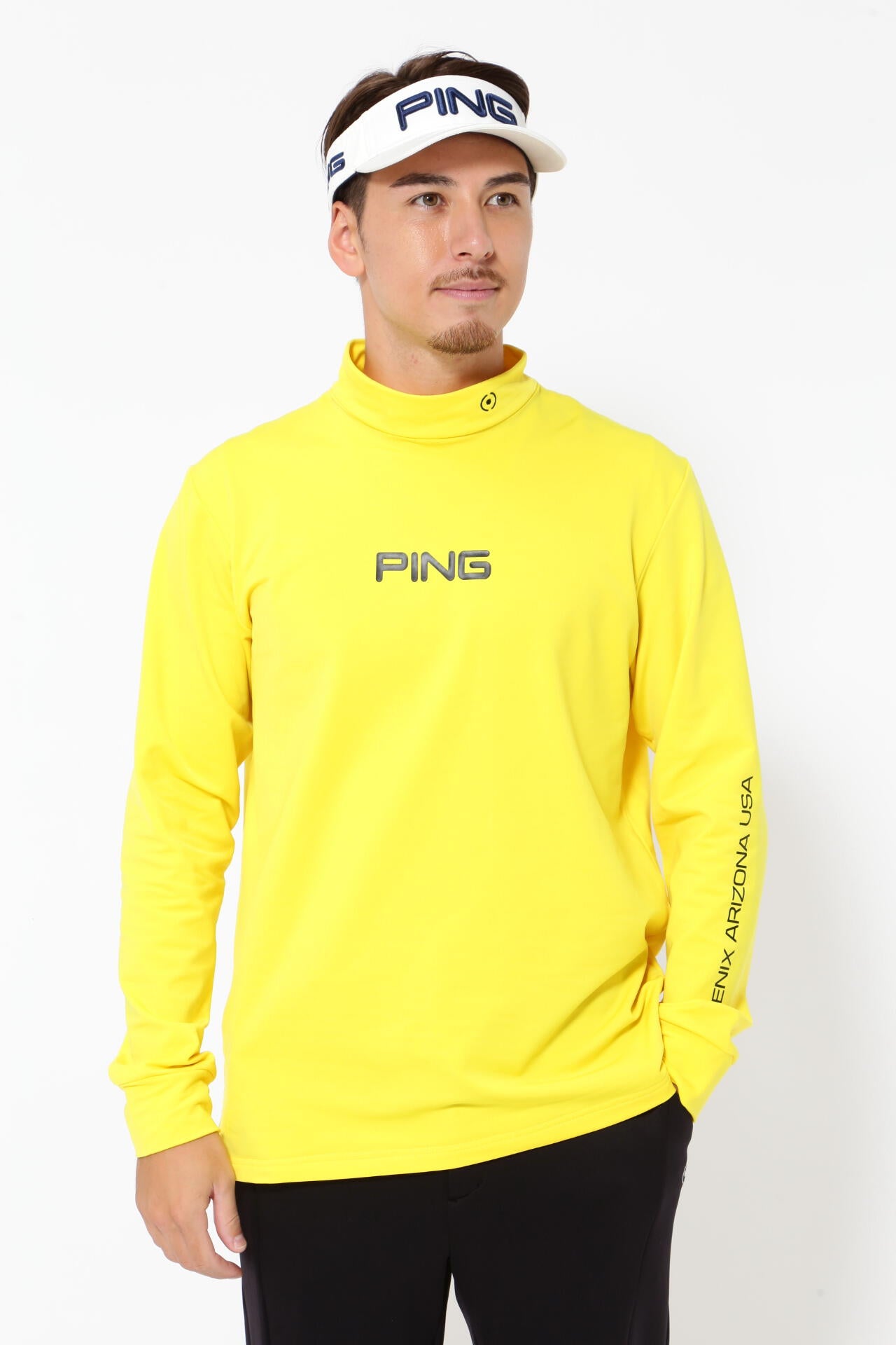 PING APPAREL】エアーフレイク長袖ハイネックカットソー ＜PERFORMANCE