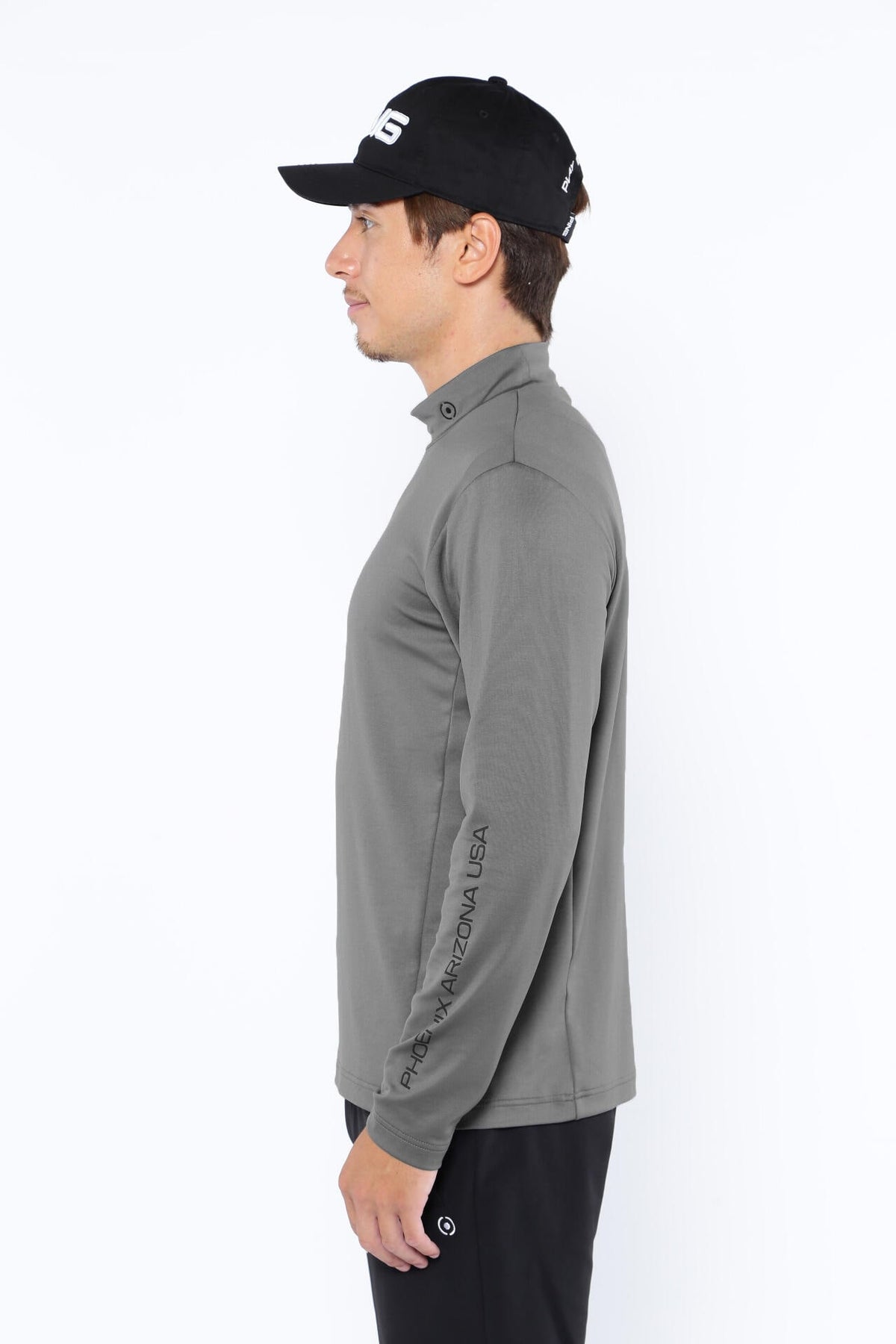 【PING APPAREL】UV長袖ハイネックカットソー ＜PERFORMANCE＞ (MENS)