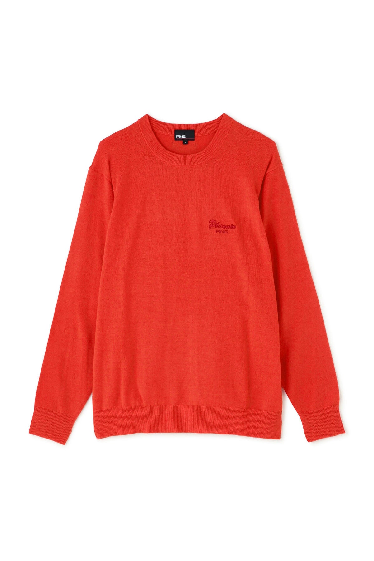 【PING APPAREL】10色展開 プレーンニッティング クルーネックニット ＜NATIVE＞ (MENS)