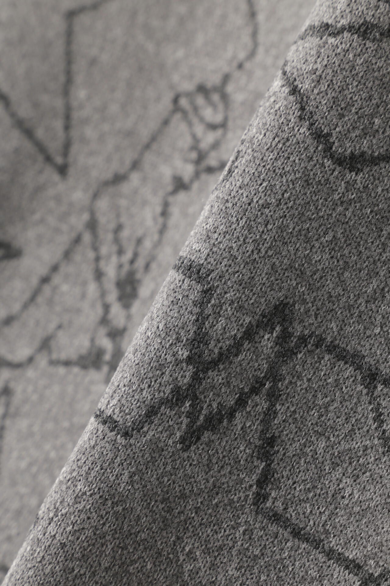 PING APPAREL】星柄×Mr.PING ジャカードクルーネックニットプル