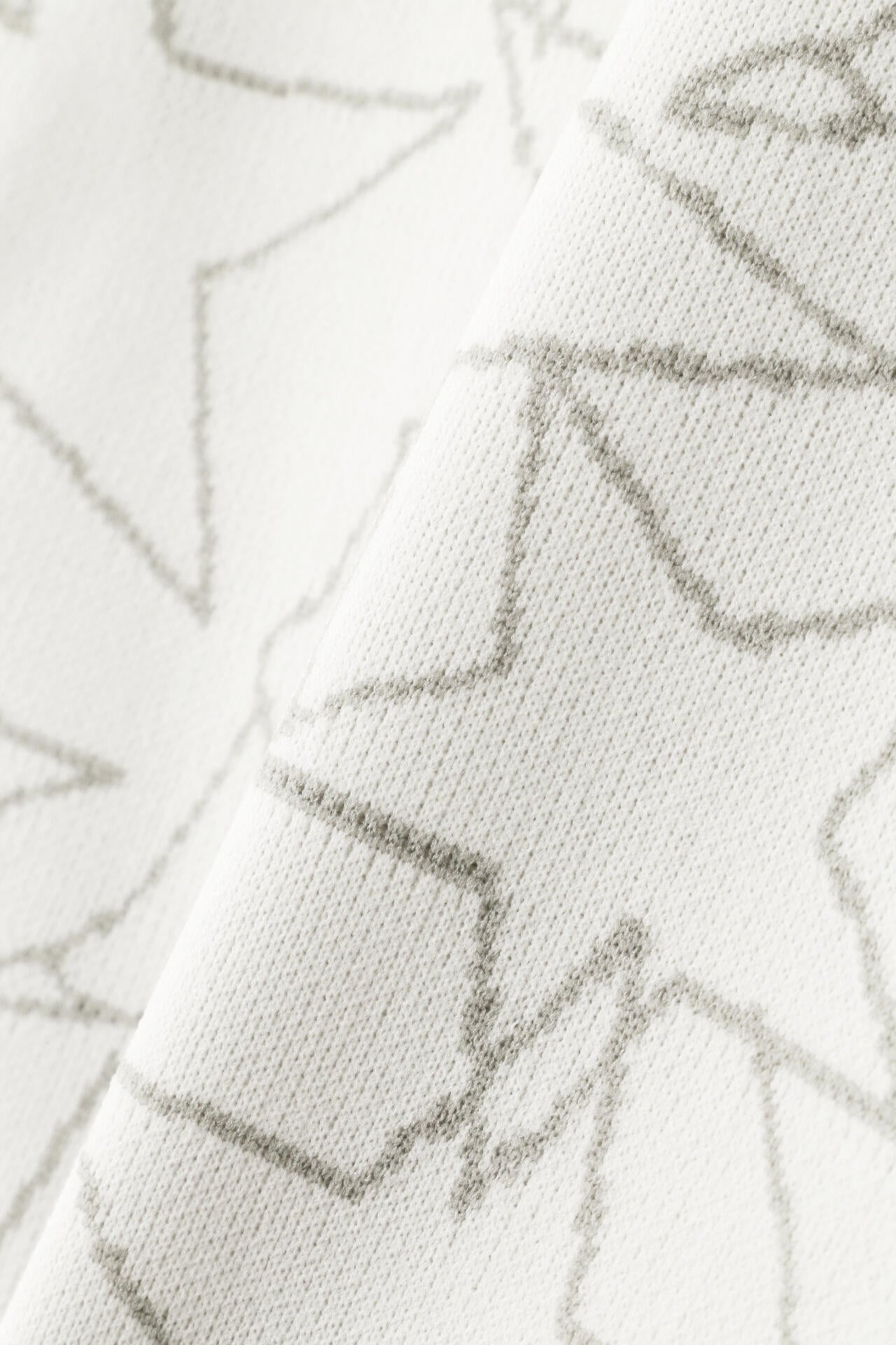 PING APPAREL】星柄×Mr.PING ジャカードクルーネックニットプル