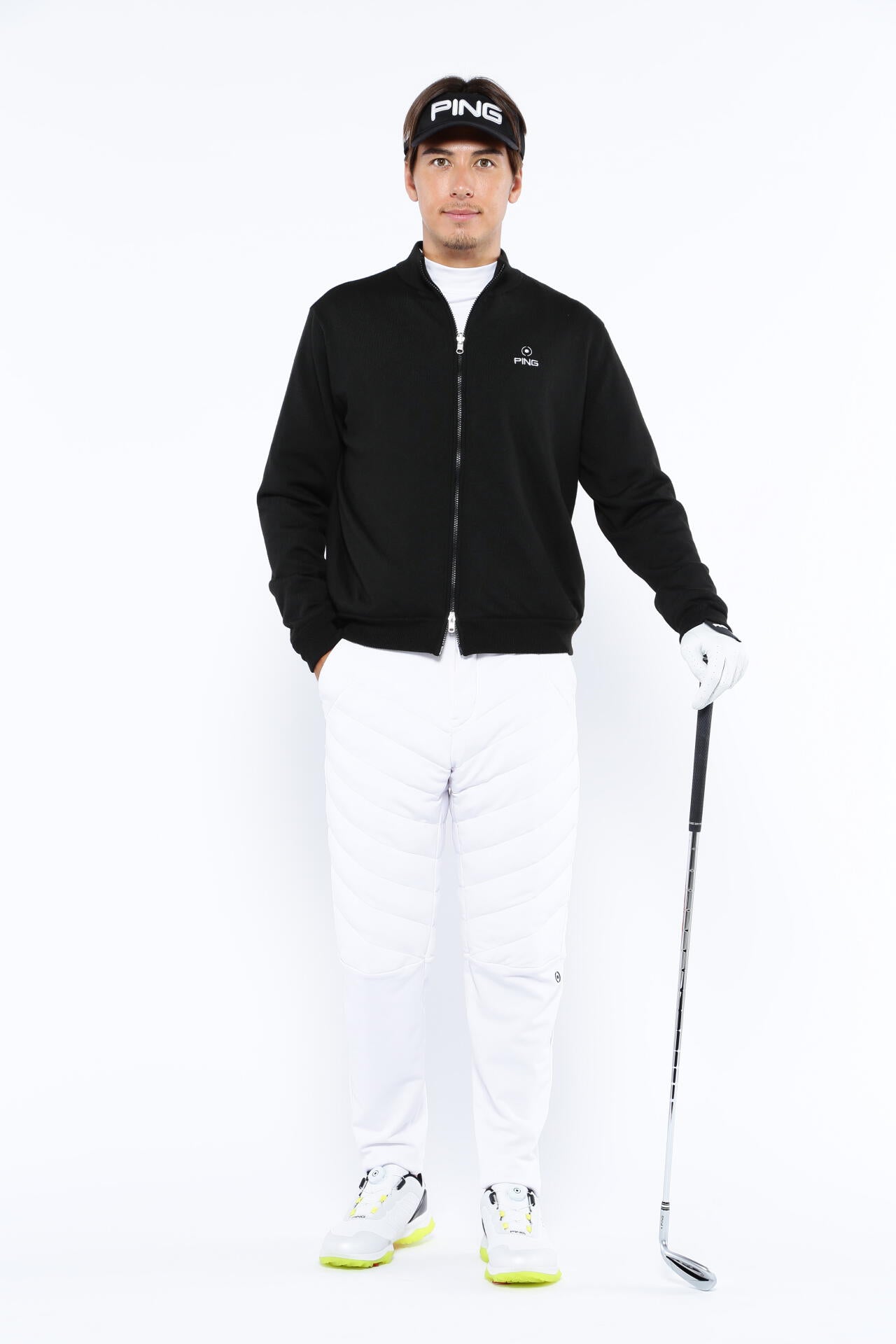 【PING APPAREL】フルジップニット リバーシブルブルゾン ＜PERFORMANCE＞ (MENS)