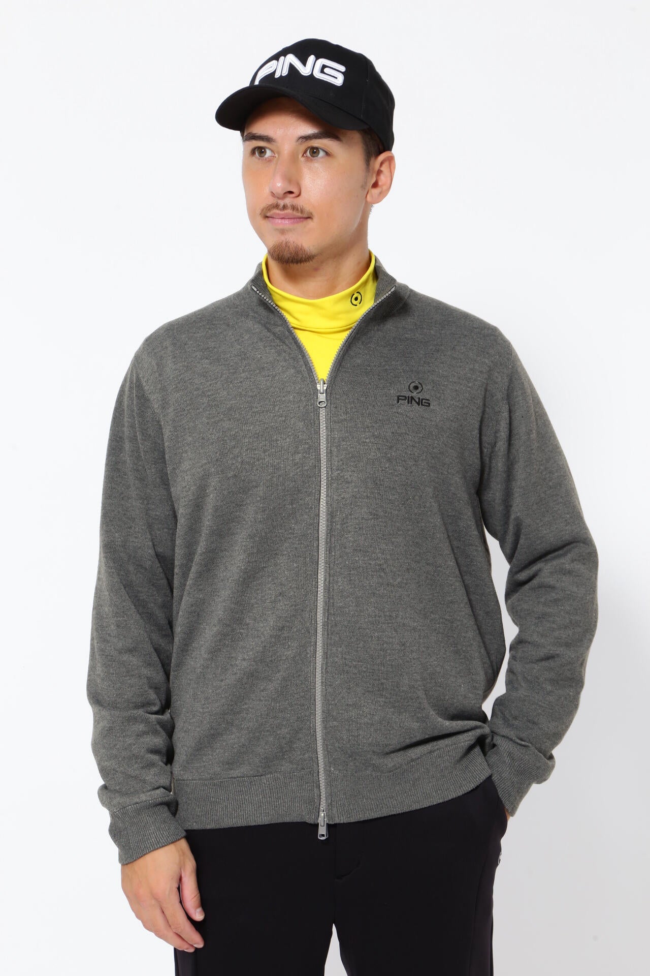 【PING APPAREL】フルジップニット リバーシブルブルゾン ＜PERFORMANCE＞ (MENS)