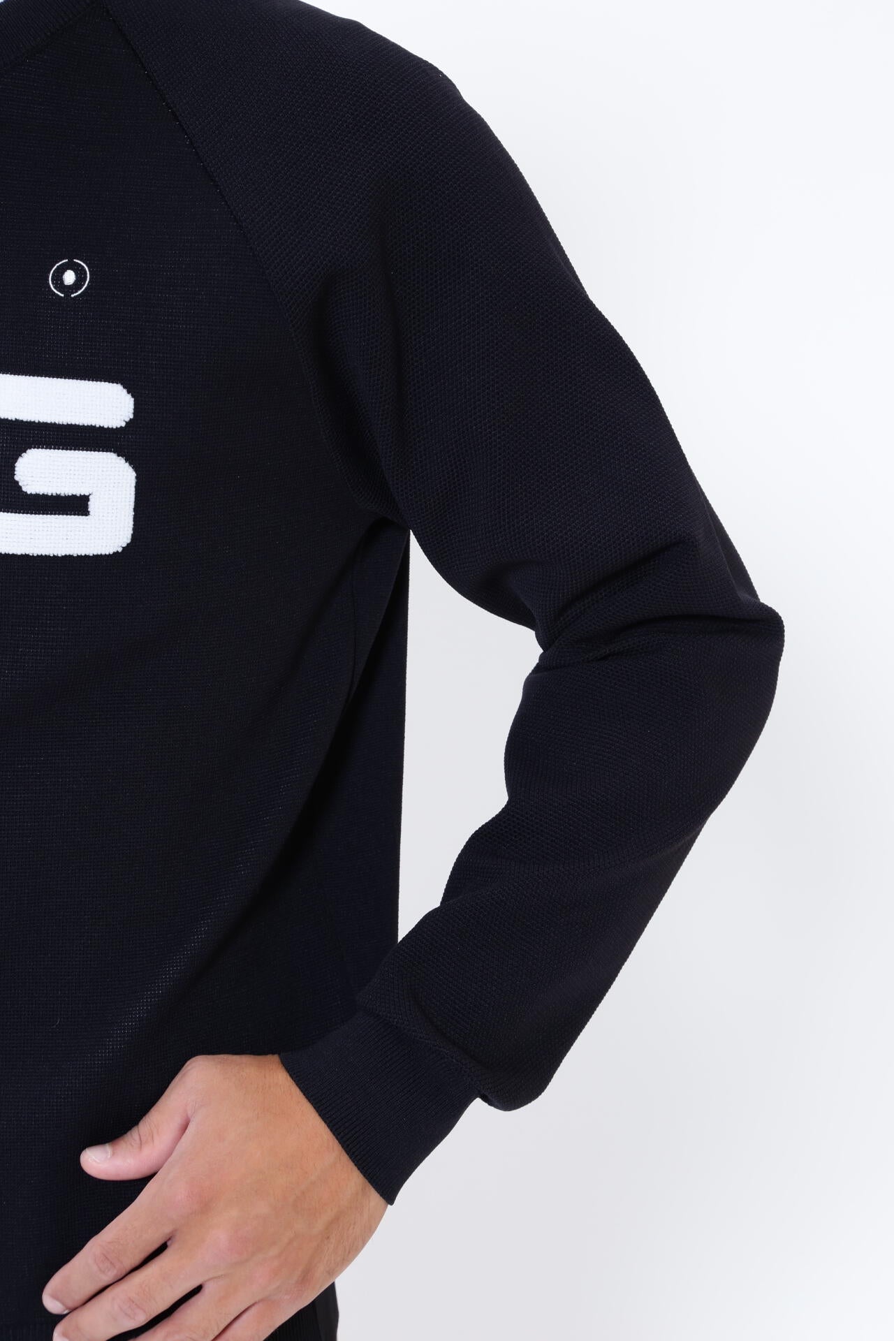【PING APPAREL】PINGロゴパイルジャガード クルーネックニットプルオーバー ＜PERFORMANCE＞ (MENS)