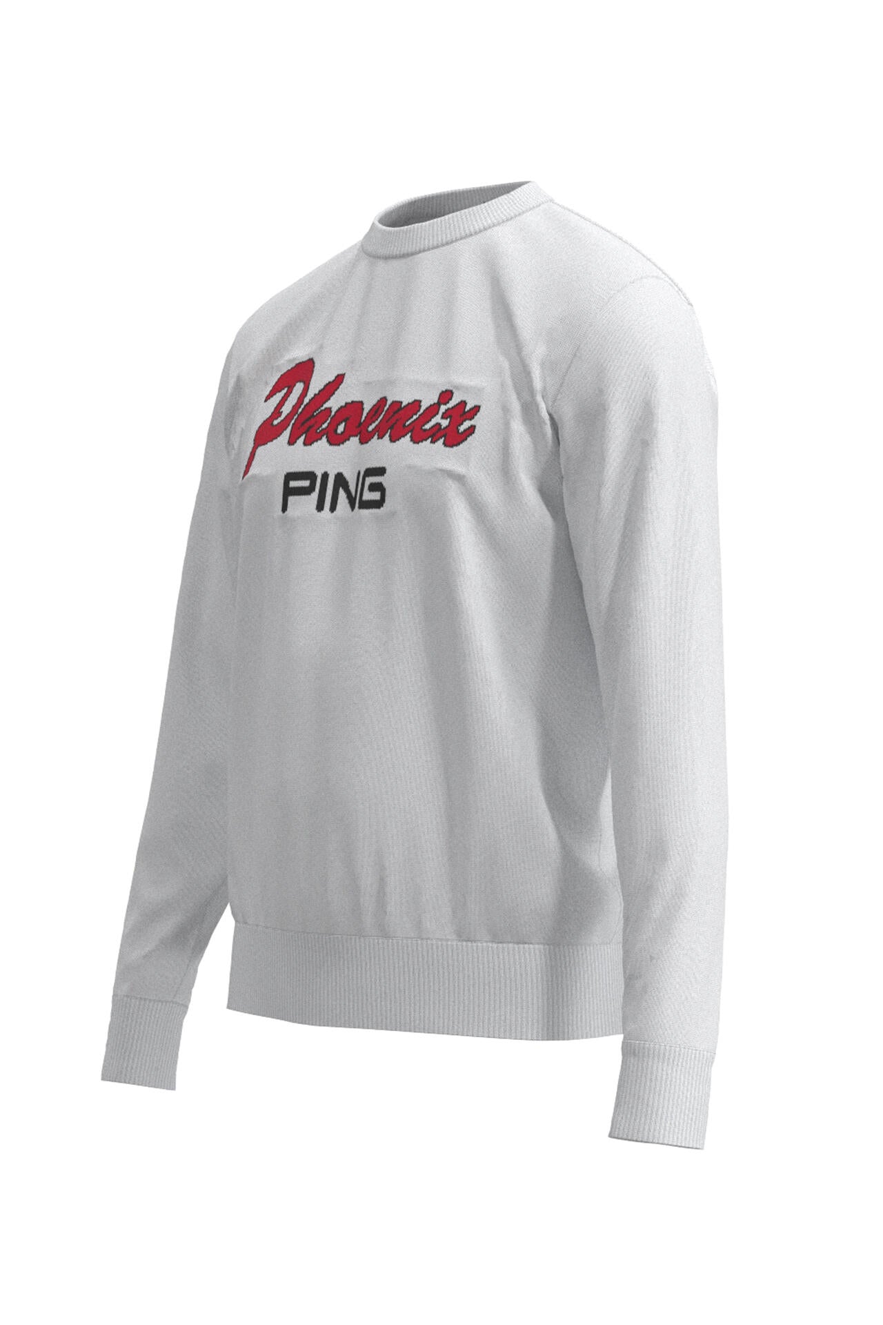 【PING APPAREL】PHOENIXジャガードクルーネックニットプルオーバー ＜NATIVE＞ (MENS)