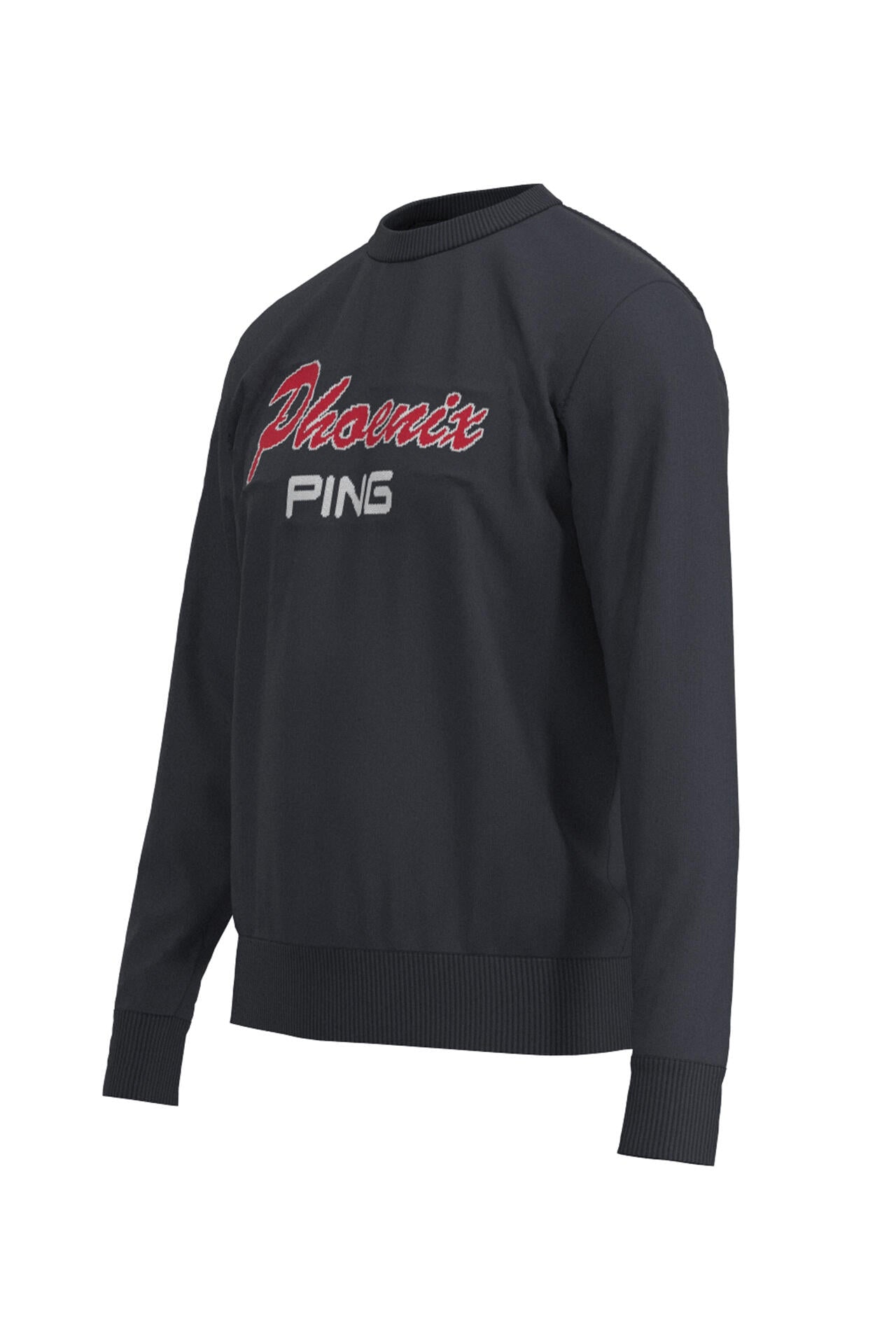 【PING APPAREL】PHOENIXジャガードクルーネックニットプルオーバー ＜NATIVE＞ (MENS)