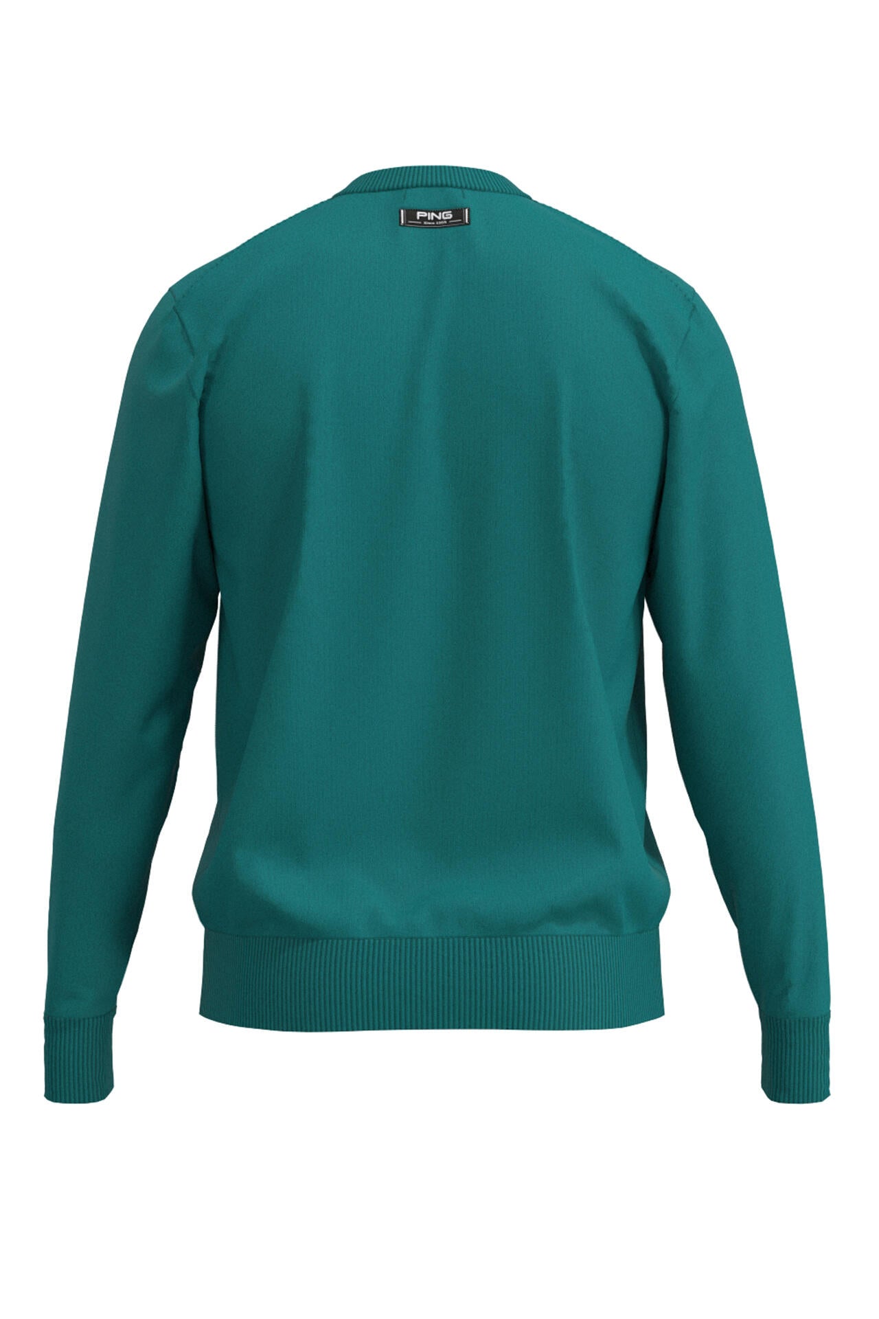 PING APPAREL】PHOENIXジャガードクルーネックニットプルオーバー