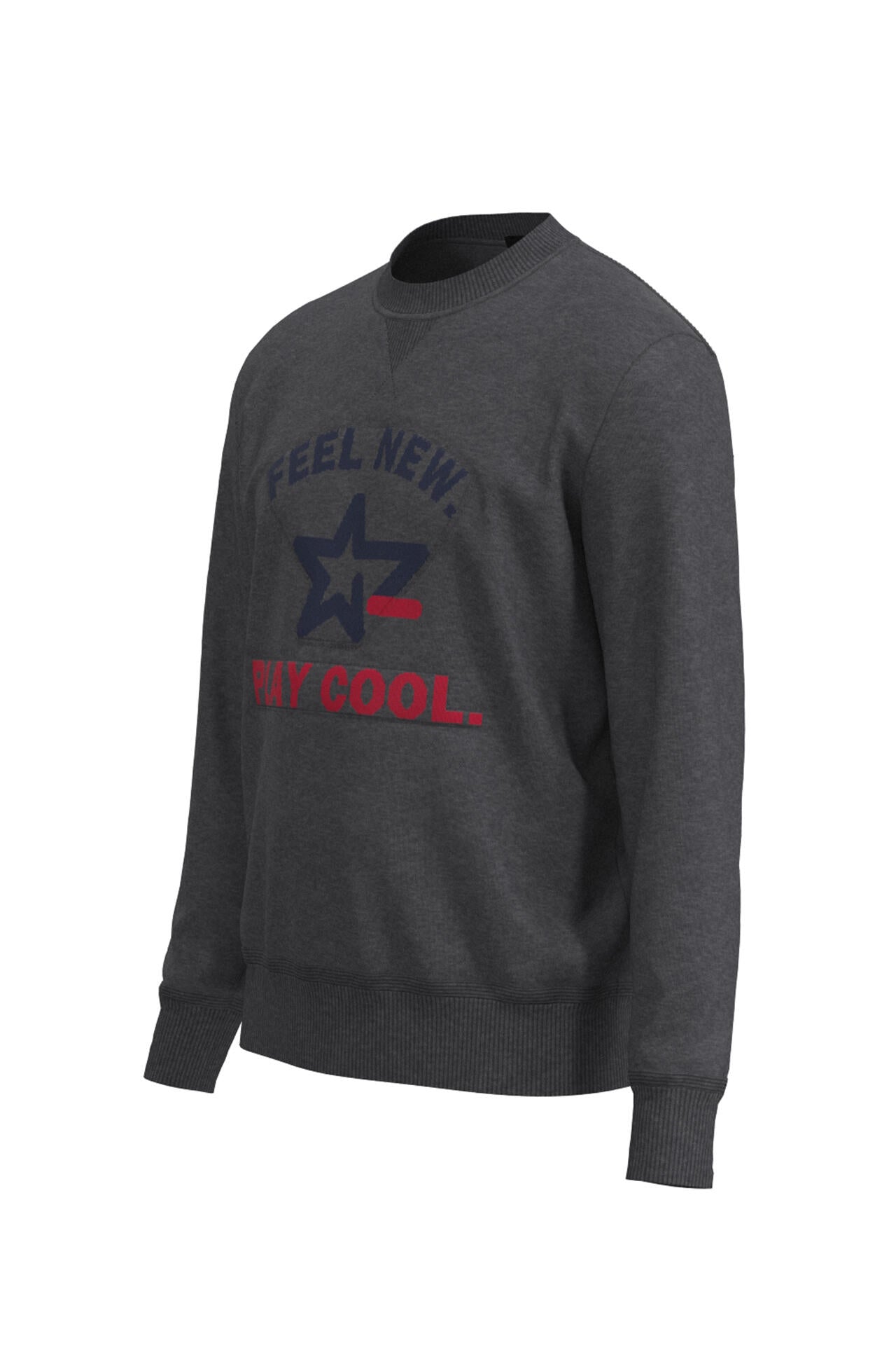 【PING APPAREL】カレッジロゴジャガード クルーネックニットプルオーバー ＜NATIVE＞ (MENS)